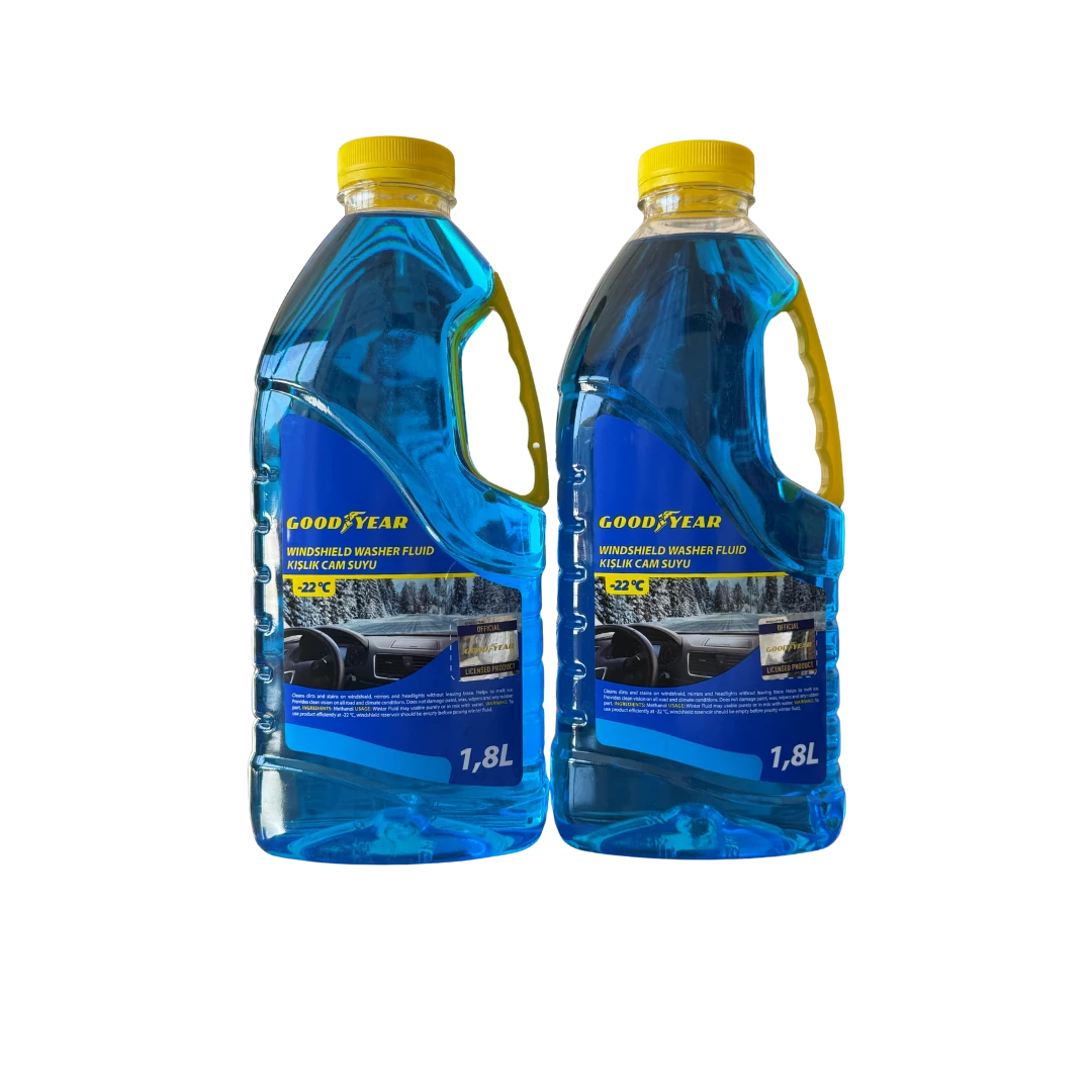 Goodyear -22 Derece Kışlık Antifrizli Cam Suyu 2’li Set (2 x 1.8 Litre)