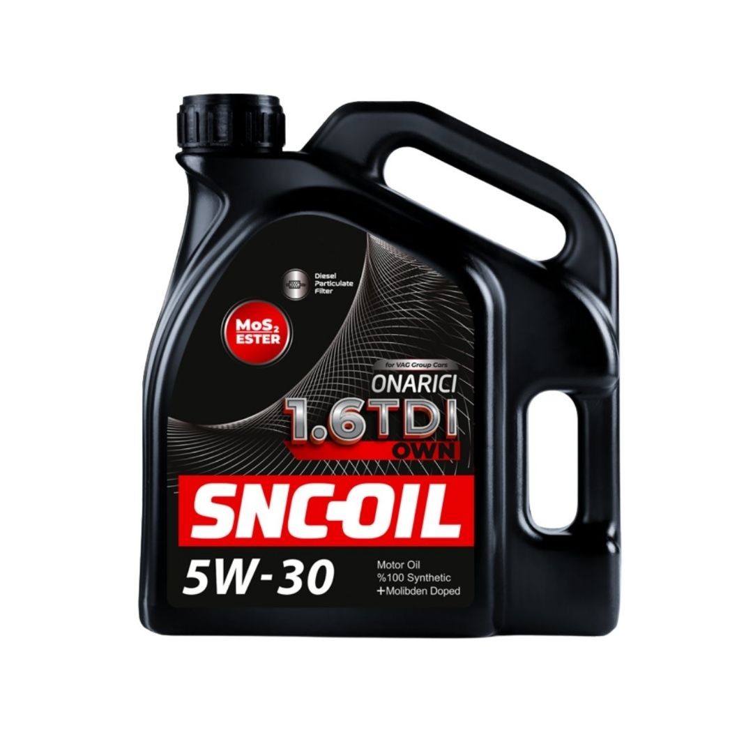 Snc-Oıl 1.6 Tdı Mos2 Ester Own %100 Sentetik Dpf 5W-30 Motor Yağı