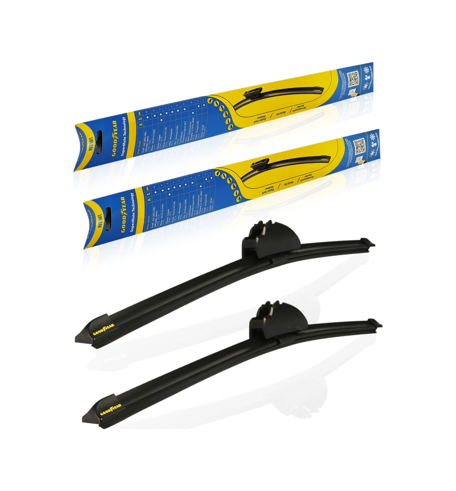 Fiat Egea Supermute 2’li Ön Muz Silecek Takımı 2015-2022 Hatchback 650 Mm + 400 Mm