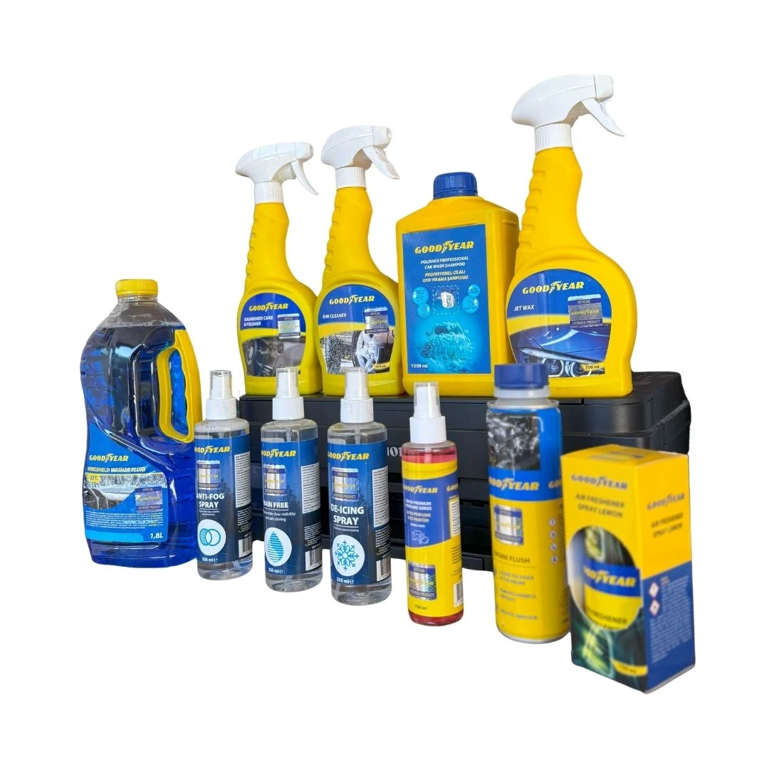 11’li Oto Bakım ve Temizlik Seti Aracınız İçin Komple İç ve Dış Bakım Ürünleri