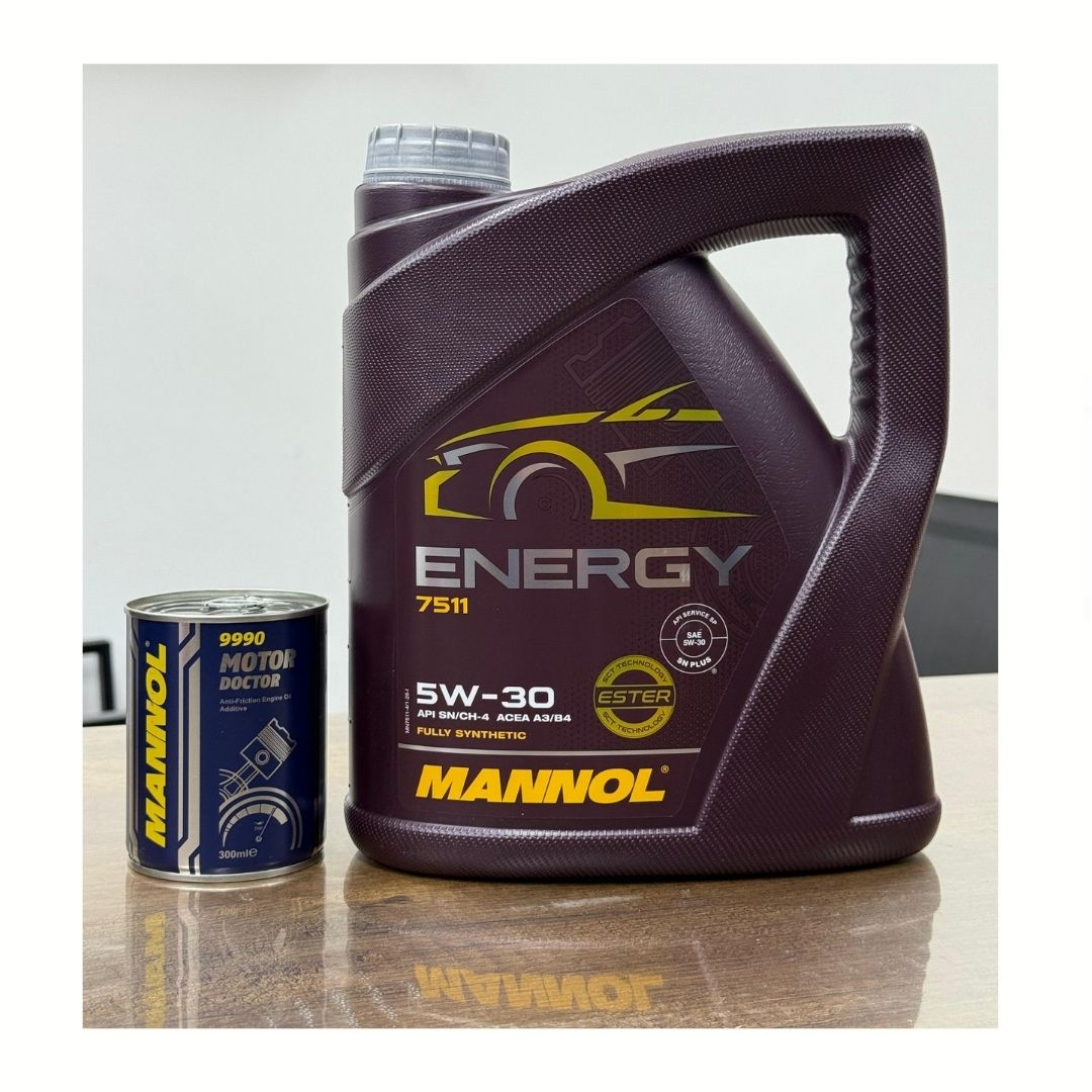 2025 Üretimli 5W30 Energy 7511 5L Motor Yağı Ve Motor Doctor Etkili Duman Kesici Katkısı