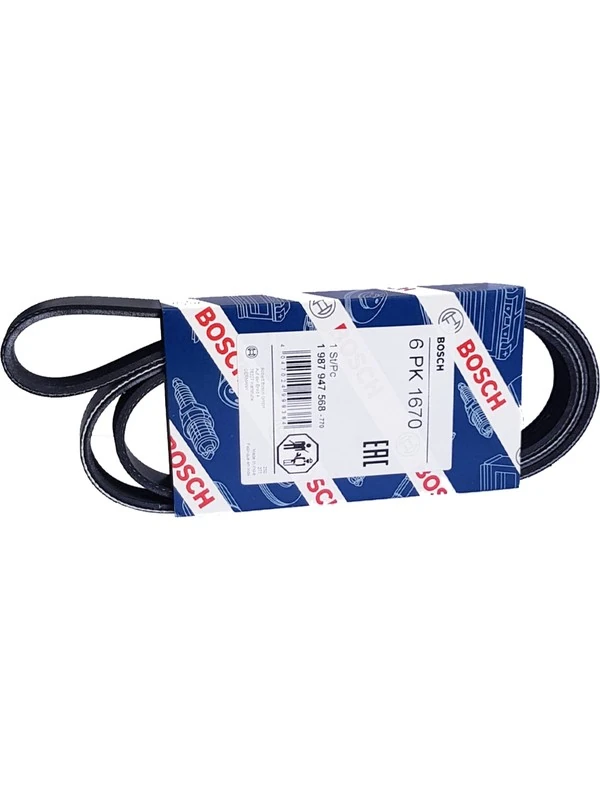 Kanallı V Kayışı 6PK1670 Fiat 1.3 Mjt Uyumlu