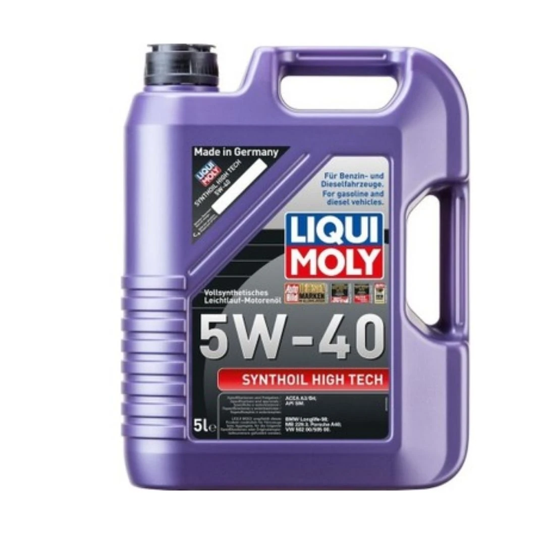 5W40 Motor Yağı Synthoil High Tech 5 Litre Liqui Moly