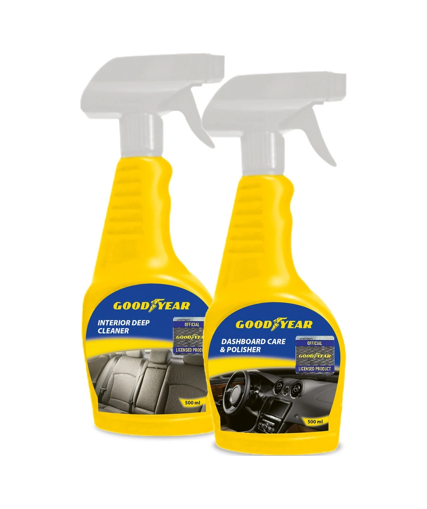 Otomobil İç Bakım Seti - Torpido Cilası ve Döşeme Temizleyici (500 ml)