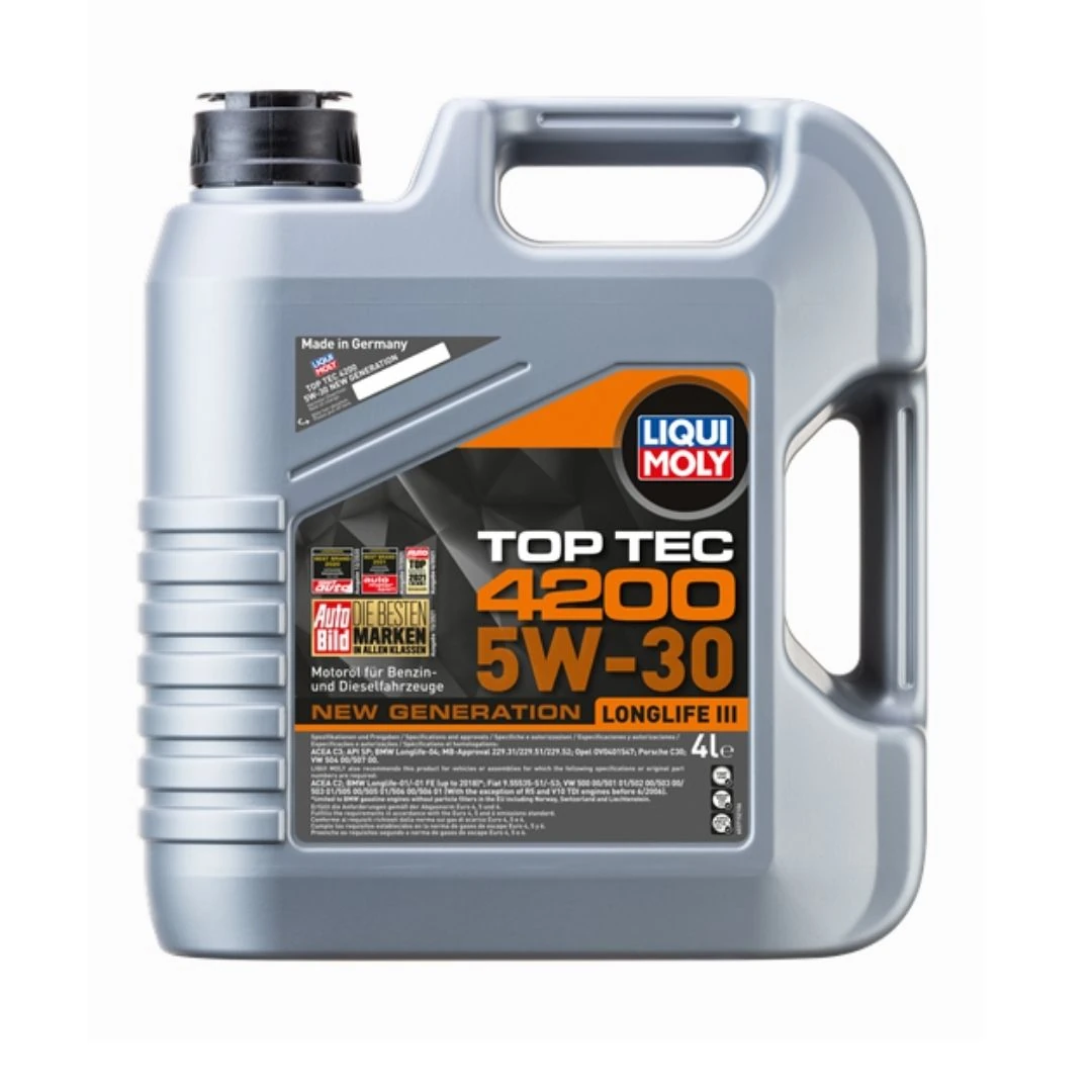 Motor Yağı Top Tec 4200 New Gen 5W-30 4 Litre