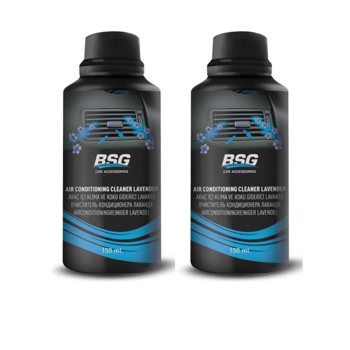 Araç İçi Klima ve Koku Giderici 150 Ml 2’li Set