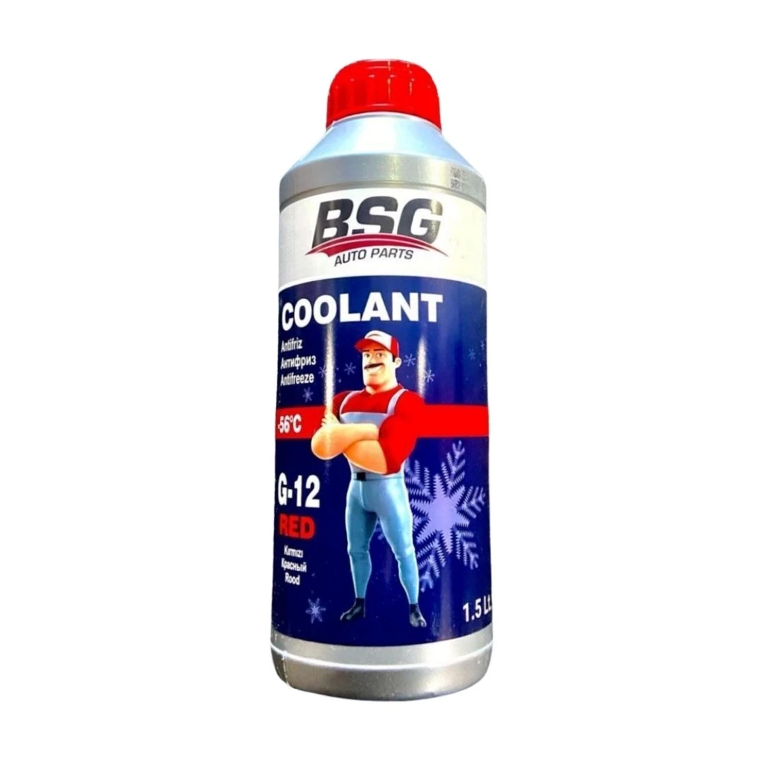 Organik Antifriz Kırmızı (-56°c) 1.5 Litre