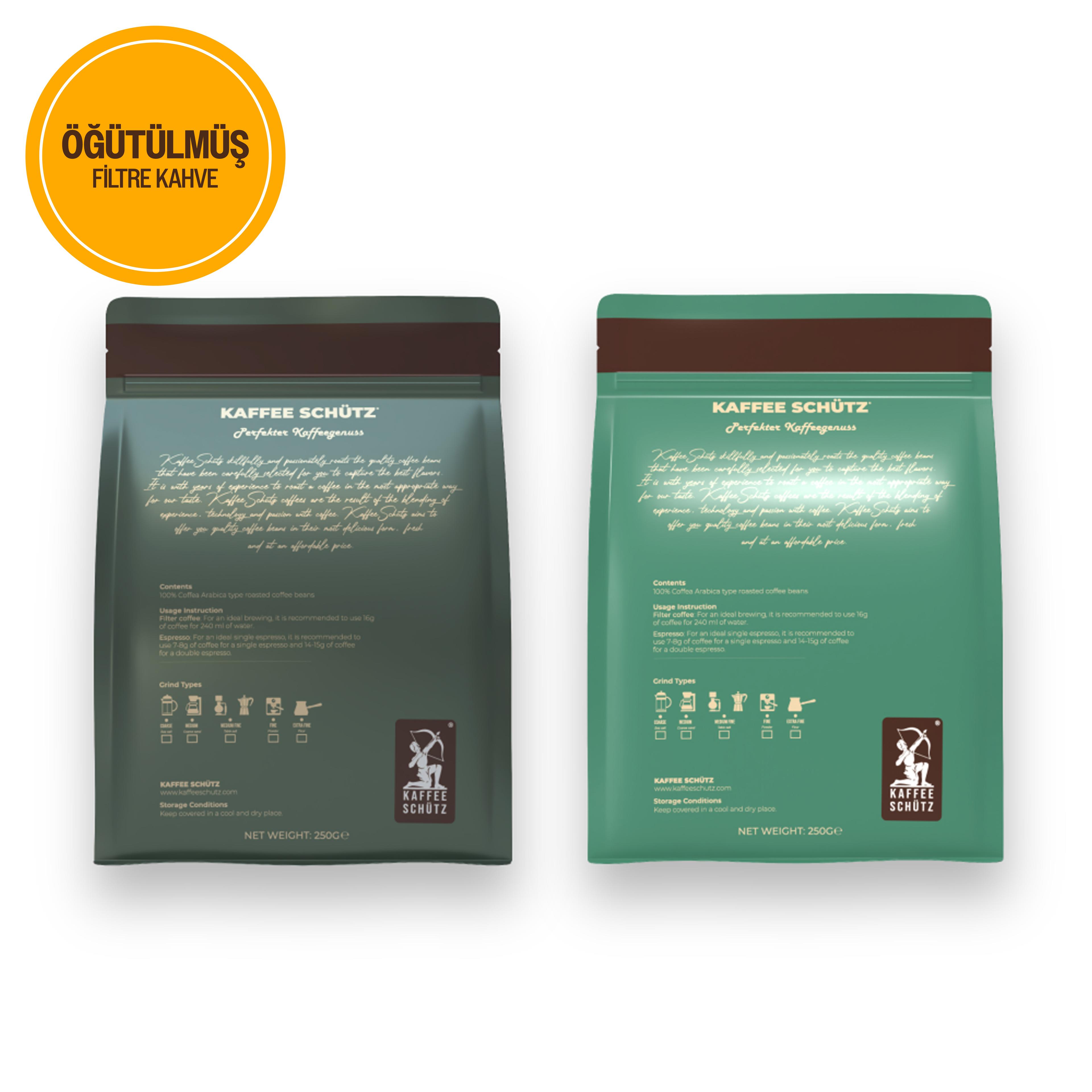Honduras & Guatemala Öğütülmüş Yöresel Kahve 250g x2