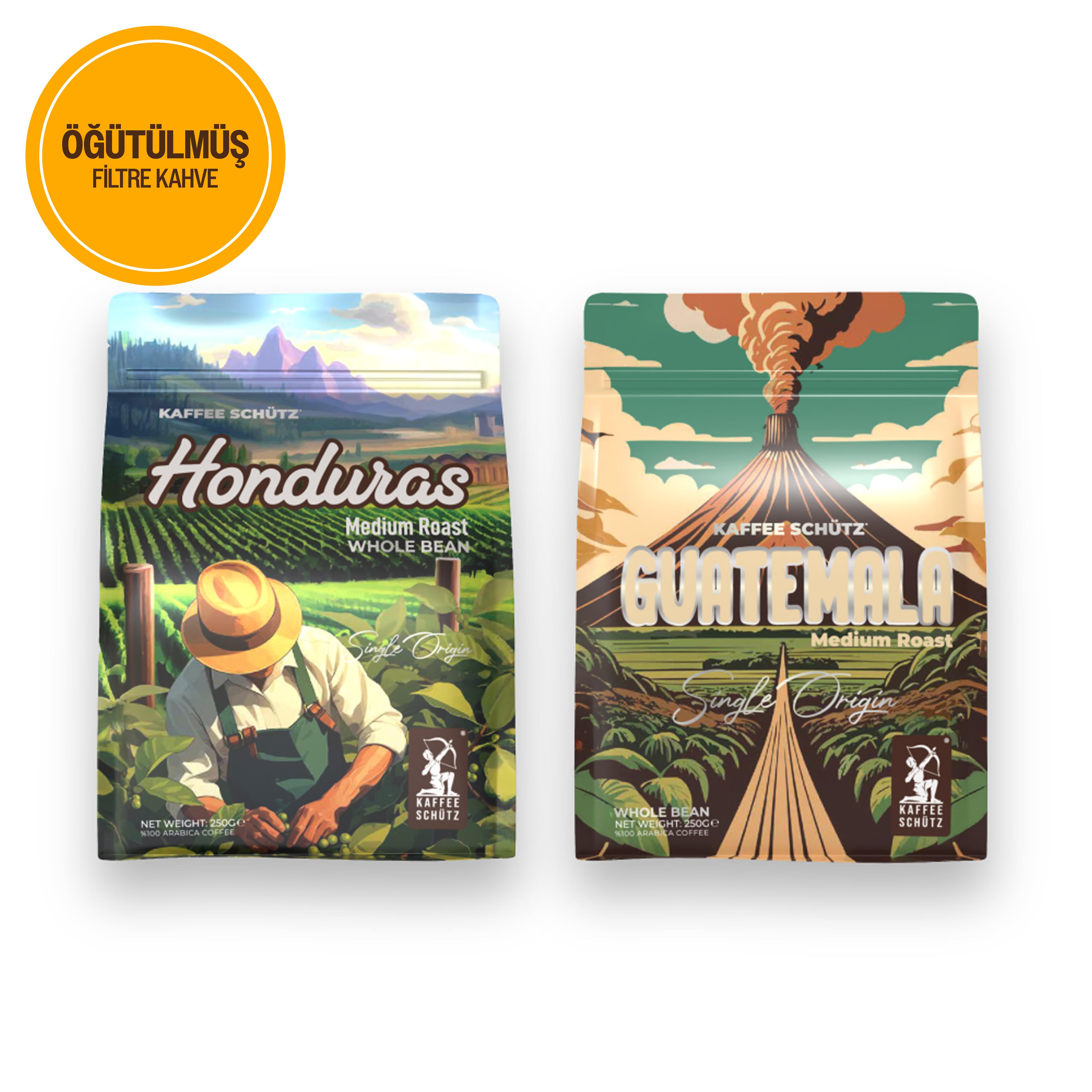 Honduras & Guatemala Öğütülmüş Yöresel Kahve 250g x2