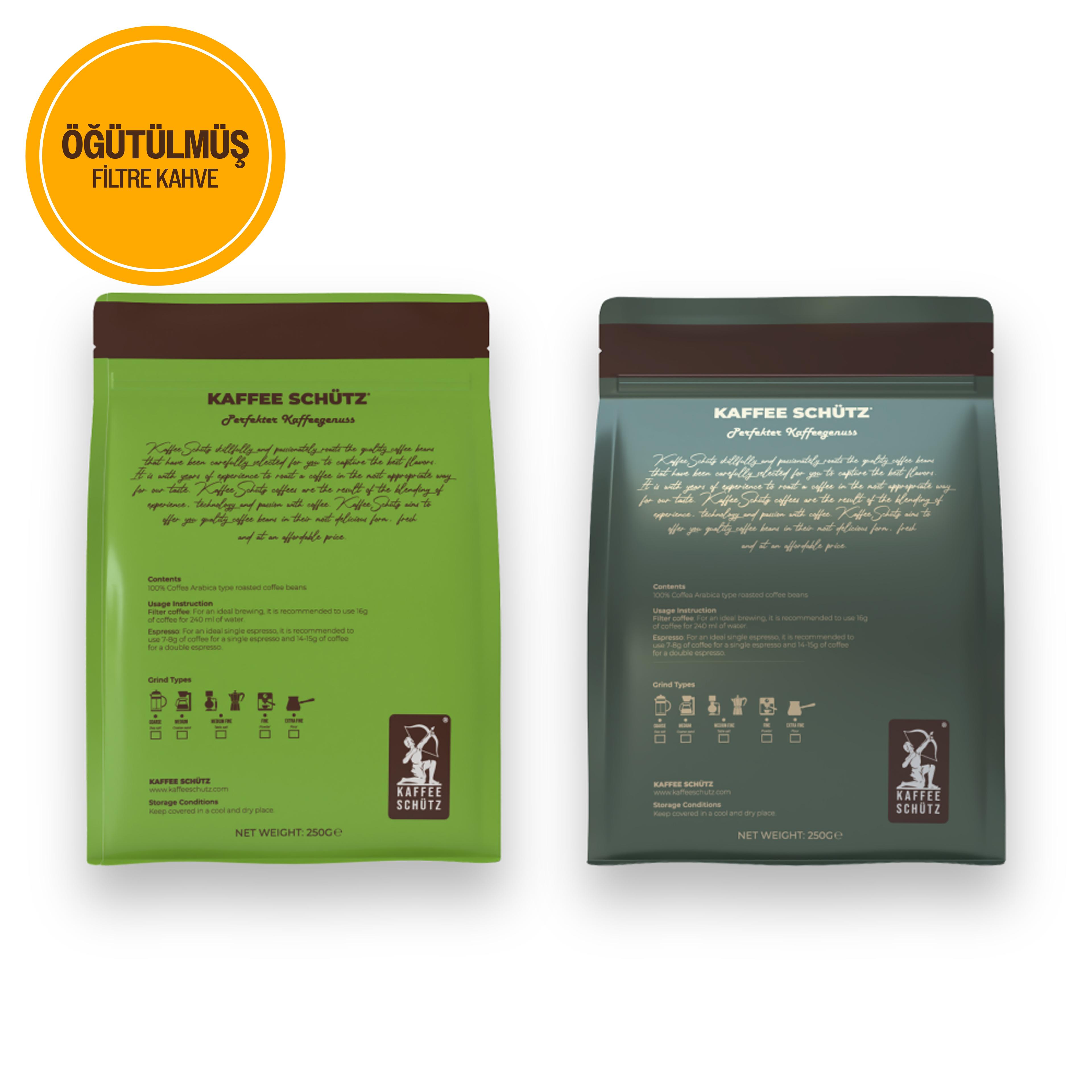 Peru & Honduras Öğütülmüş Yöresel Kahve 250g x 2