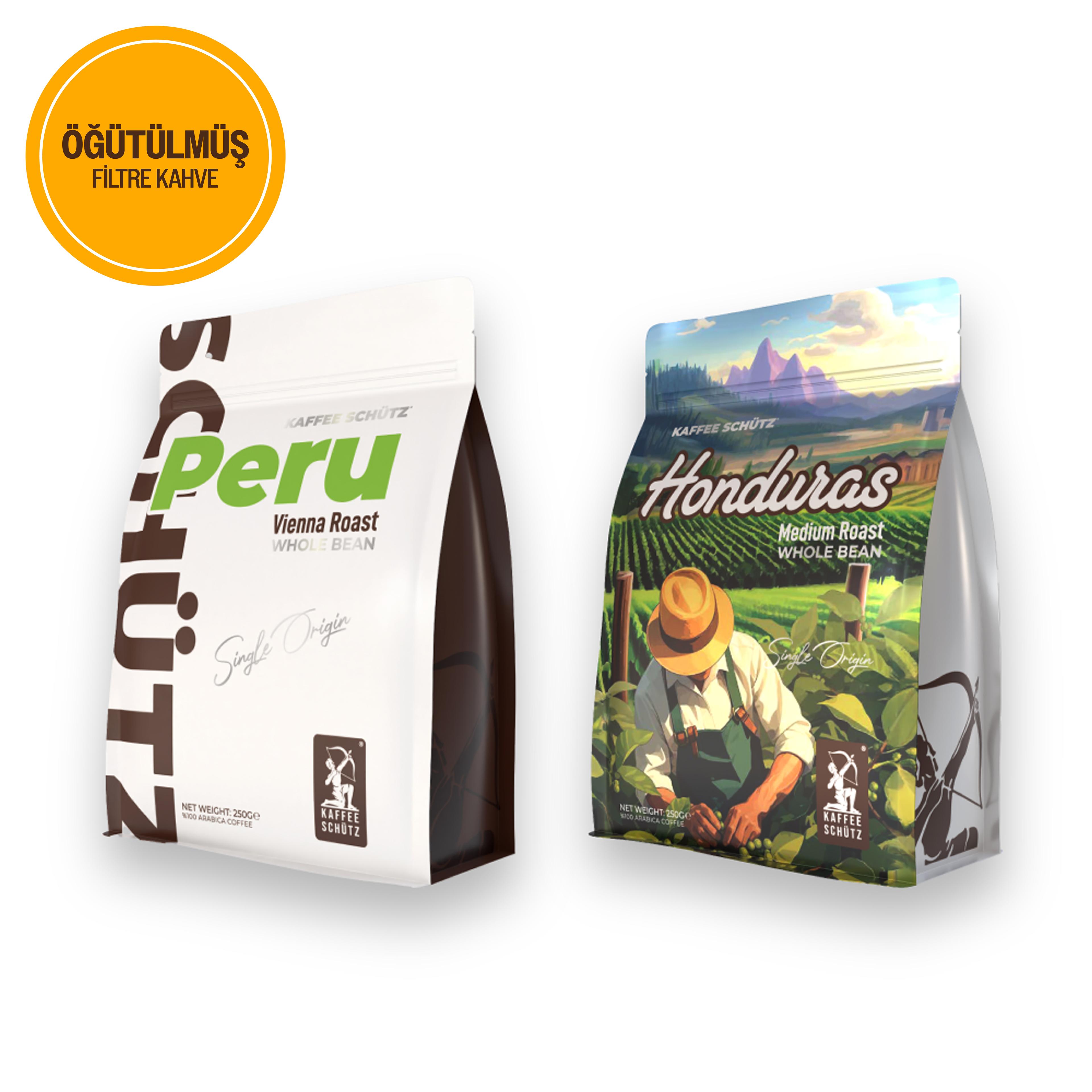 Peru & Honduras Öğütülmüş Yöresel Kahve 250g x 2