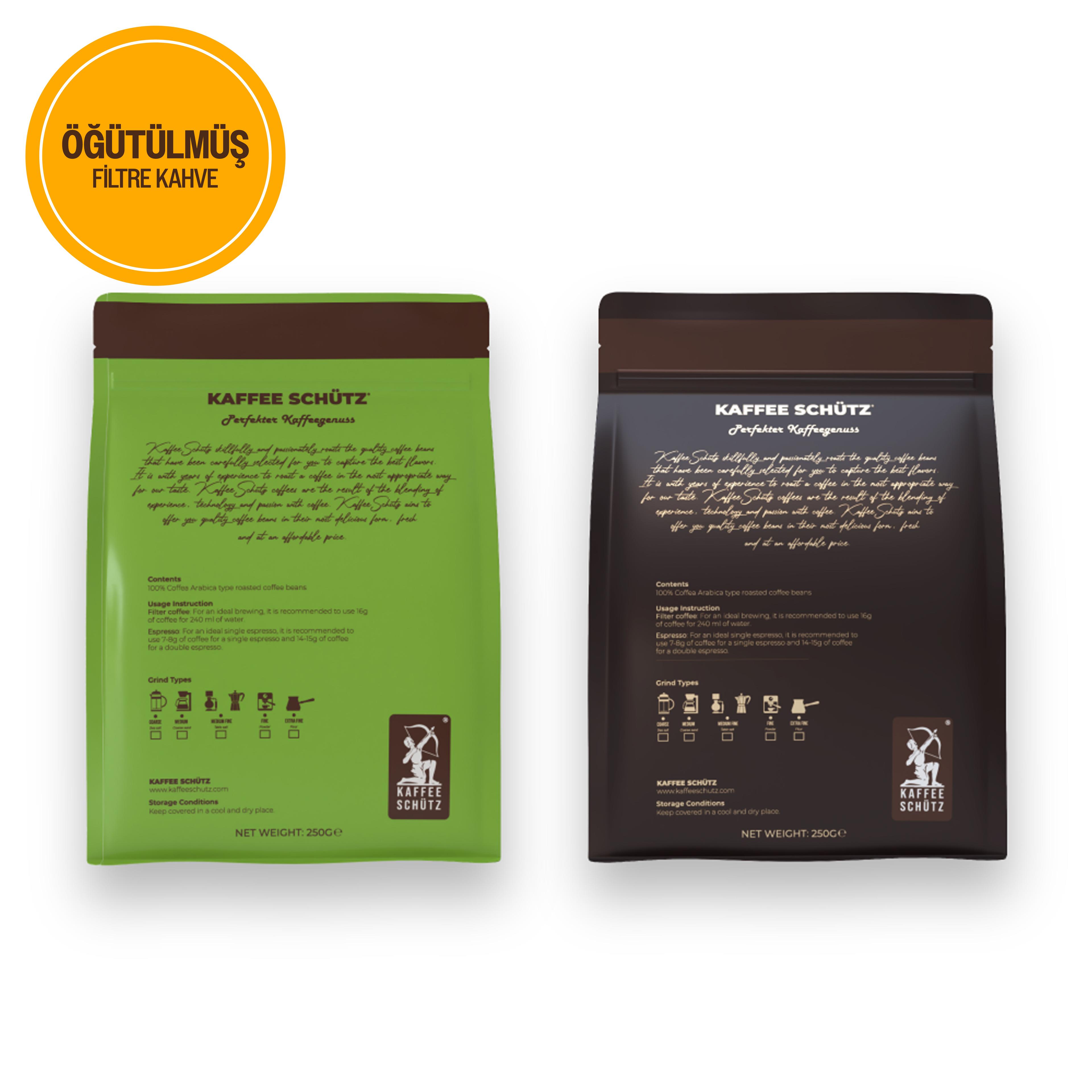 Peru & Ethiophia Öğütülmüş Yöresel Kahve 250g x 2