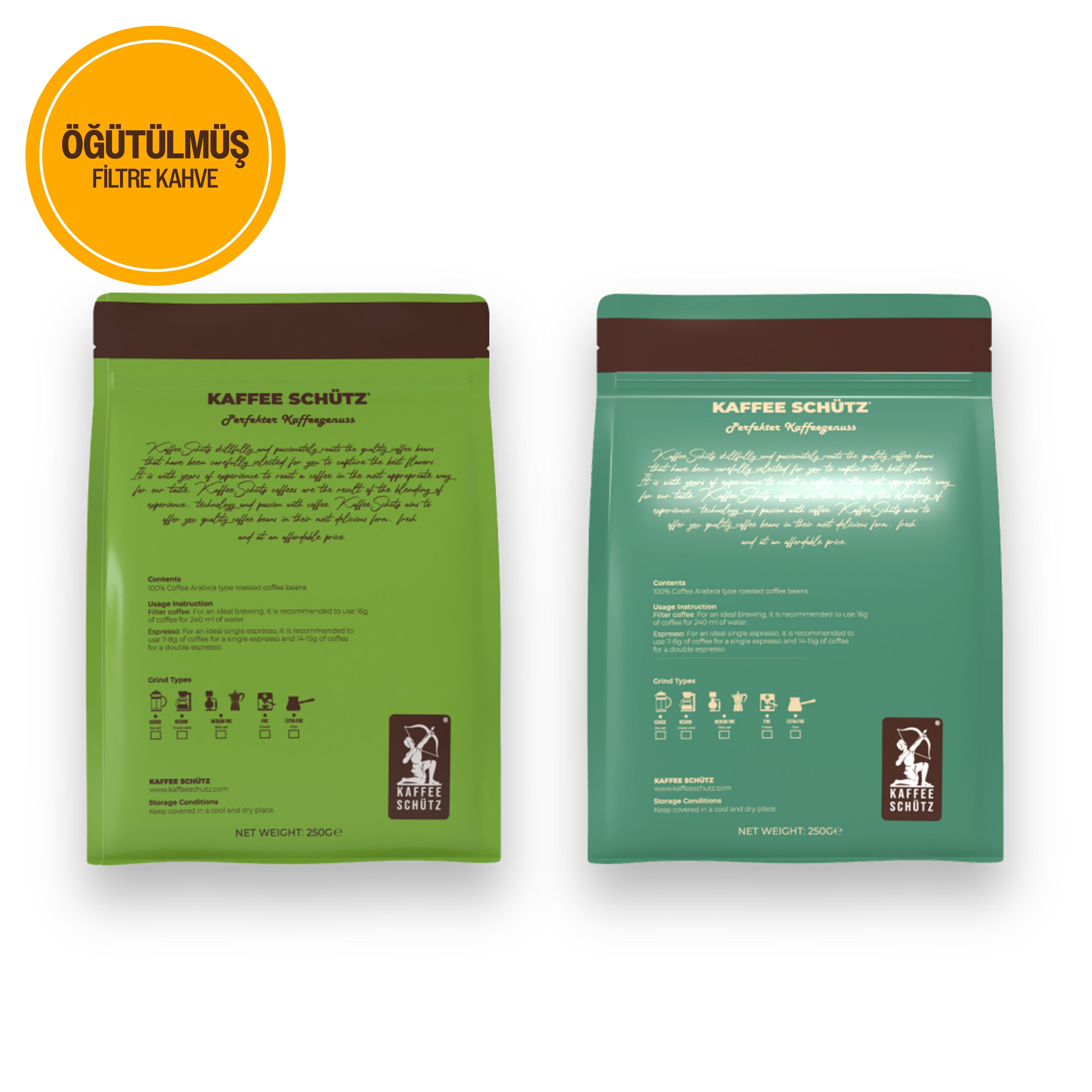 Peru & Guatemala Öğütülmüş Yöresel Kahve 250g x 2