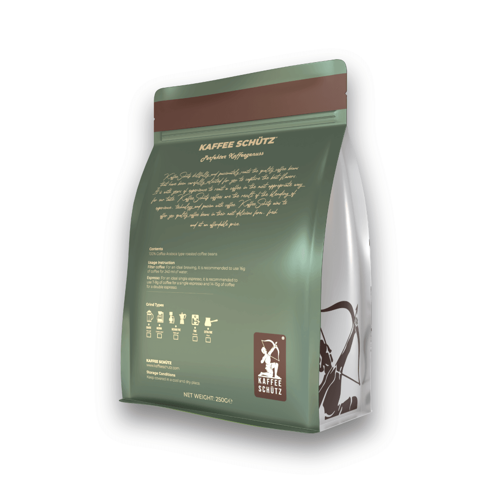 Kaffee Schütz Premium Çekirdek Kahve - %100 Arabica 250g | Honduras Yöresel Kahve