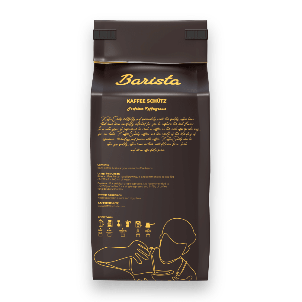 Kaffee Schütz Premium Çekirdek Kahve - %100 Arabica 1kg | Barista Blend