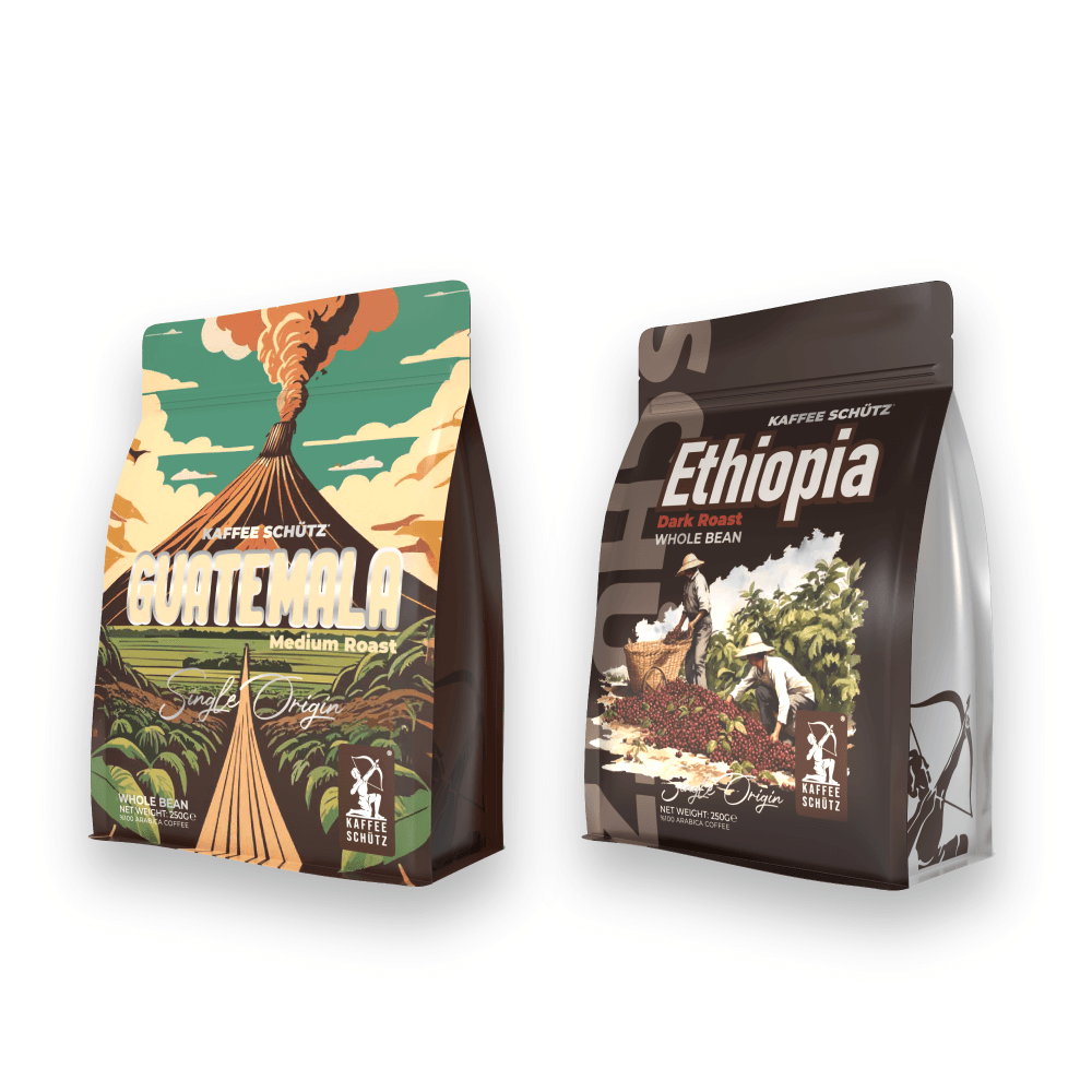 Guatemala - Ethiophia Çekirdek Kahve I 250g x2