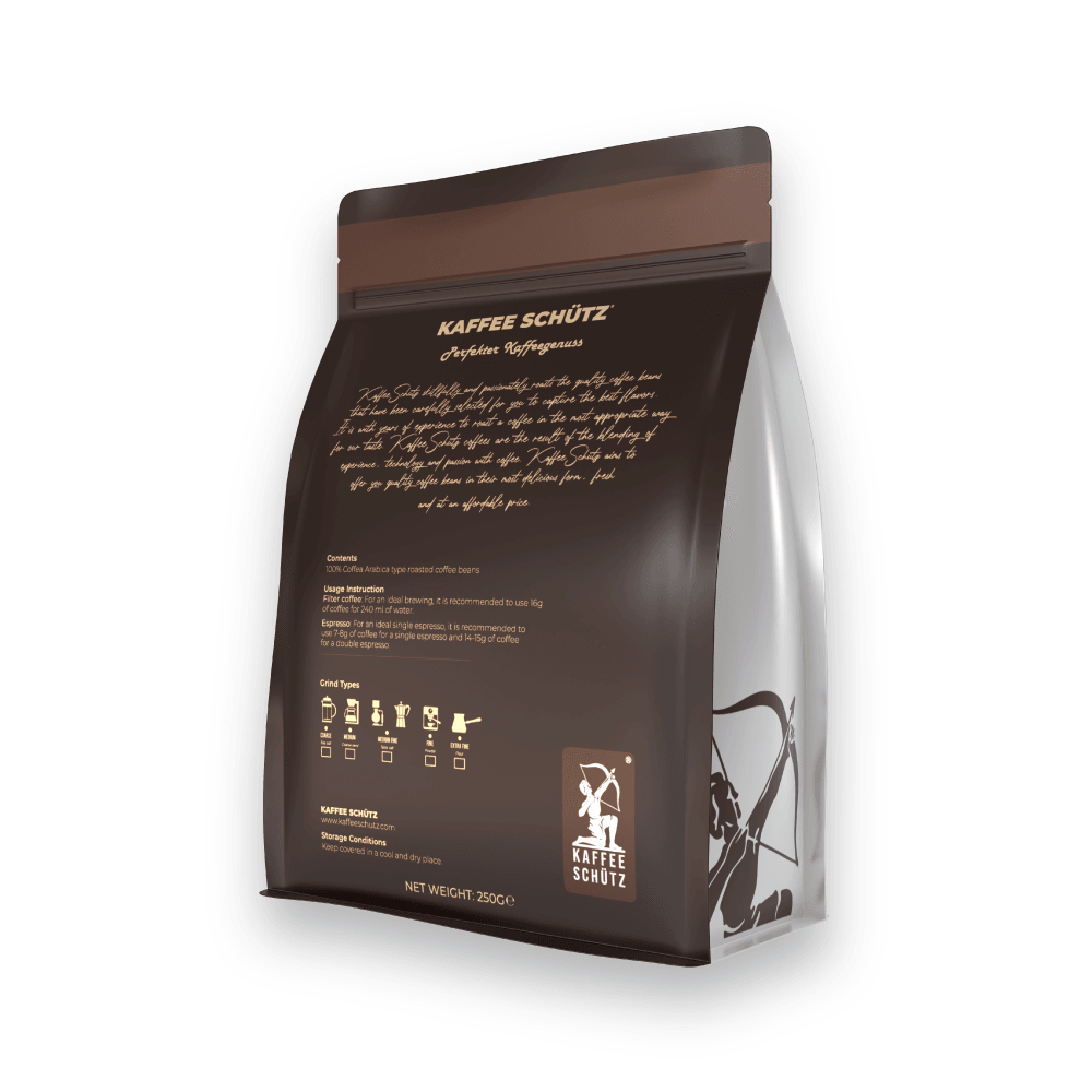 Kaffee Schütz Premium Çekirdek Kahve - %100 Arabica 250g | Ethiophia Yöresel Kahve