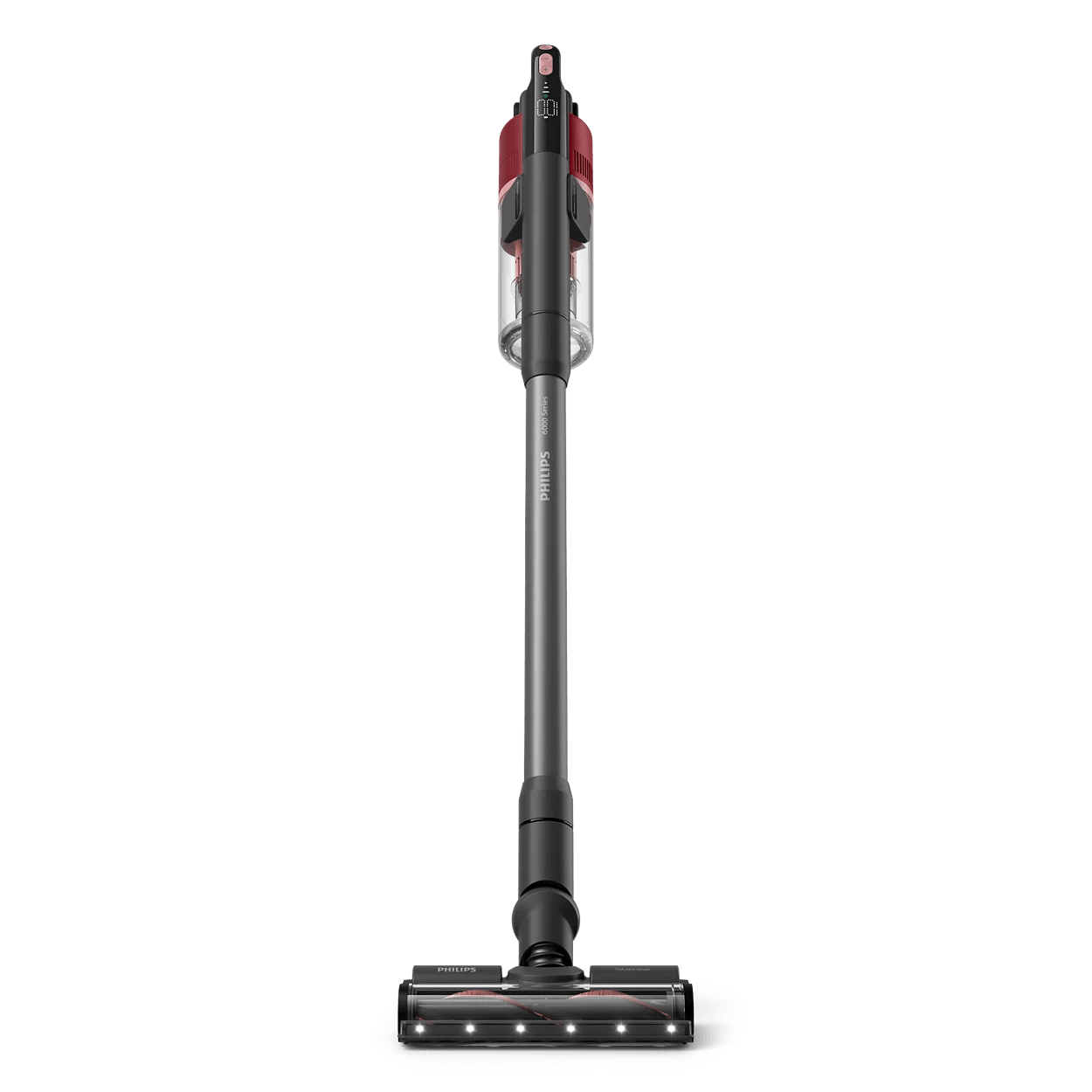 Philips 6000 Serisi XC6552/01 Dikey Şarjlı Süpürge Kırmızı