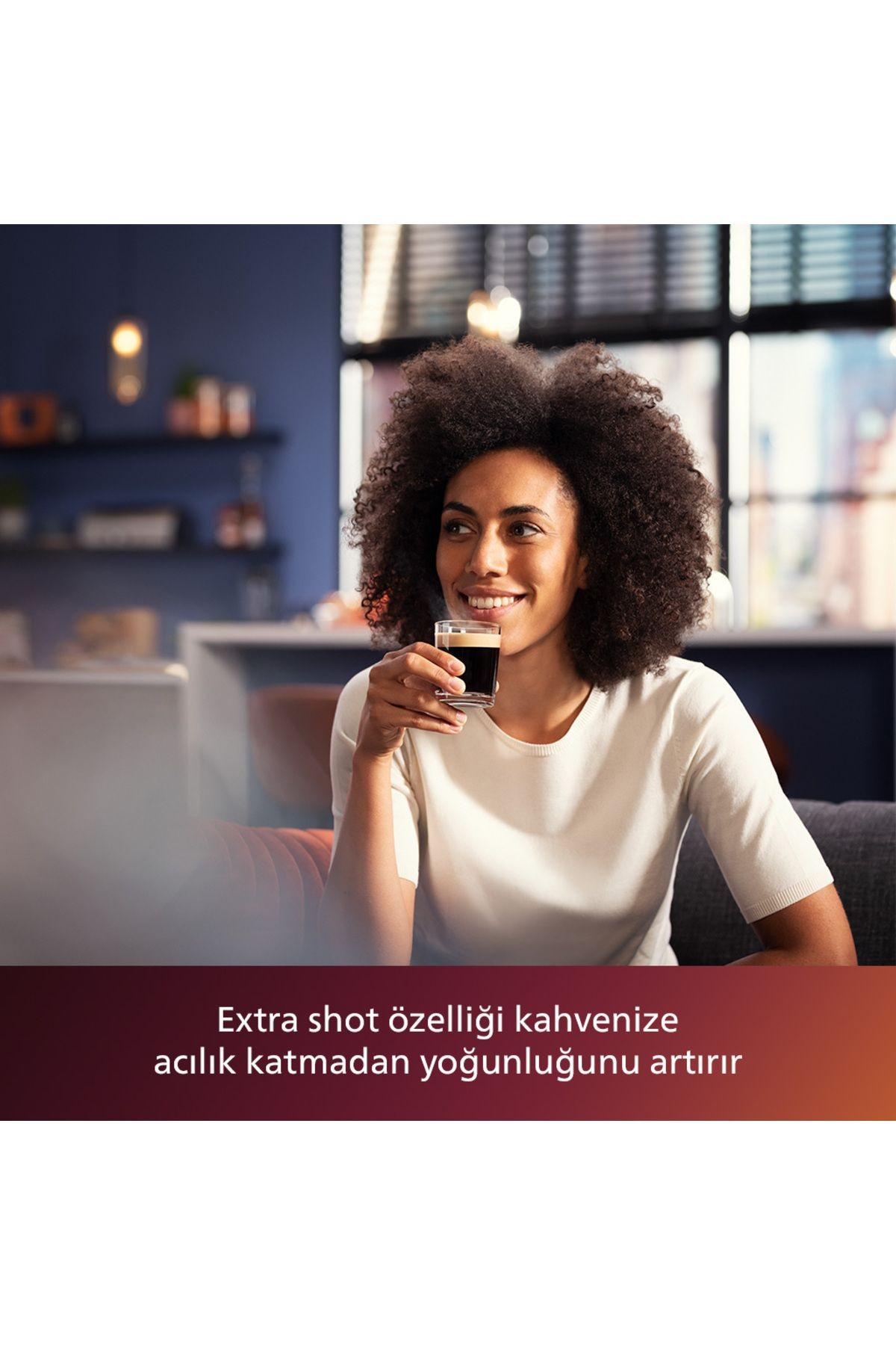 Philips 5500 Serisi LatteGo Tam Otomatik Espresso Makinesi, 20 Sıcak ve Soğuk İçecek, EP5547/90