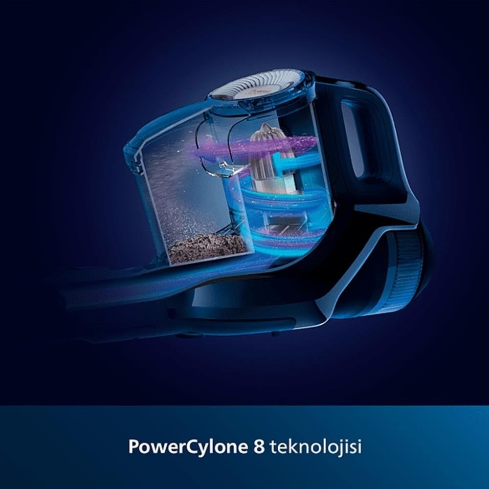 Philips Speedpro Max XC7040/01 Dikey Şarjlı Süpürge Siyah