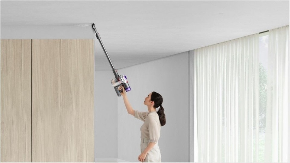 Dyson V8 Advenced Kablosuz Dikey Şarjlı Süpürge Gri