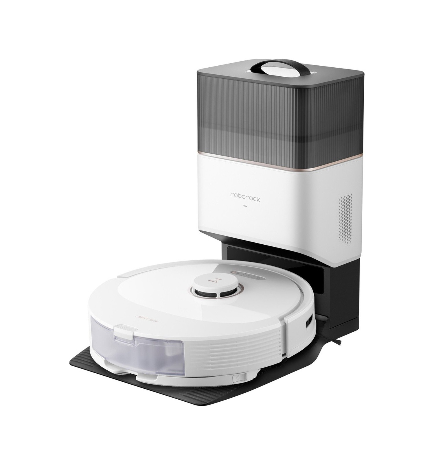 Roborock Q8 Max Plus Çöp İstasyonlu Akıllı Robot Süpürge Beyaz