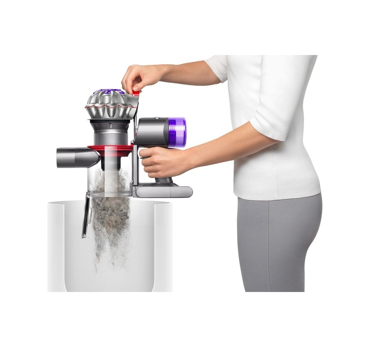 Dyson V8 Advenced Kablosuz Dikey Şarjlı Süpürge Gri