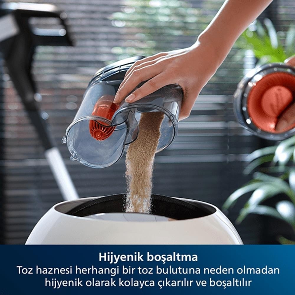 Philips Speedpro Max XC7040/01 Dikey Şarjlı Süpürge Siyah