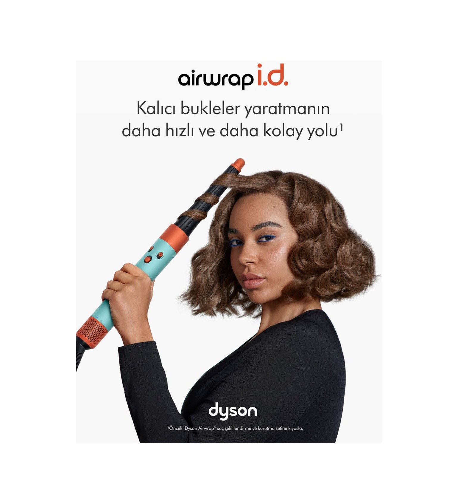 DYSON Airwrap i.d.™ Saç Şekillendirme ve Kurutma Seti Kıvırcık+Bukleli (Jasper Plum)