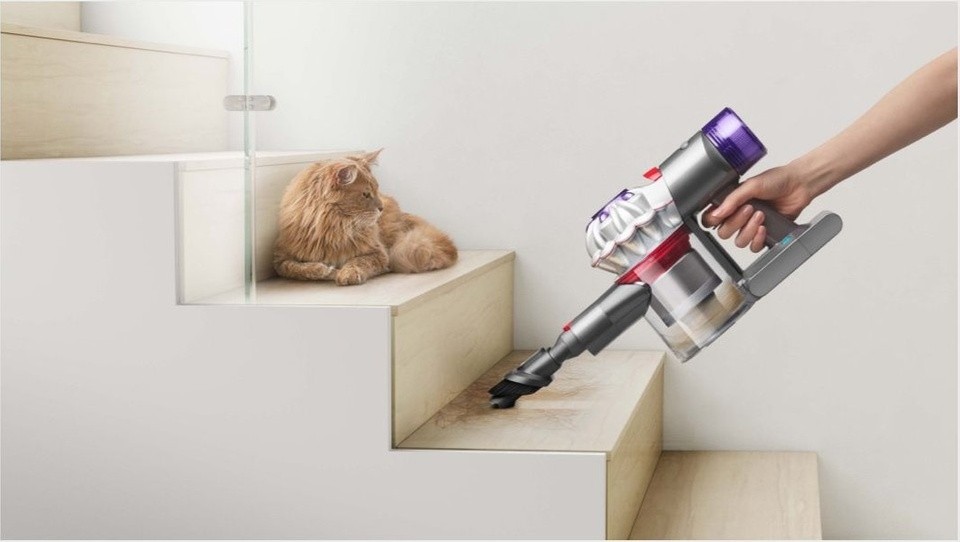 Dyson V8 Advenced Kablosuz Dikey Şarjlı Süpürge Gri
