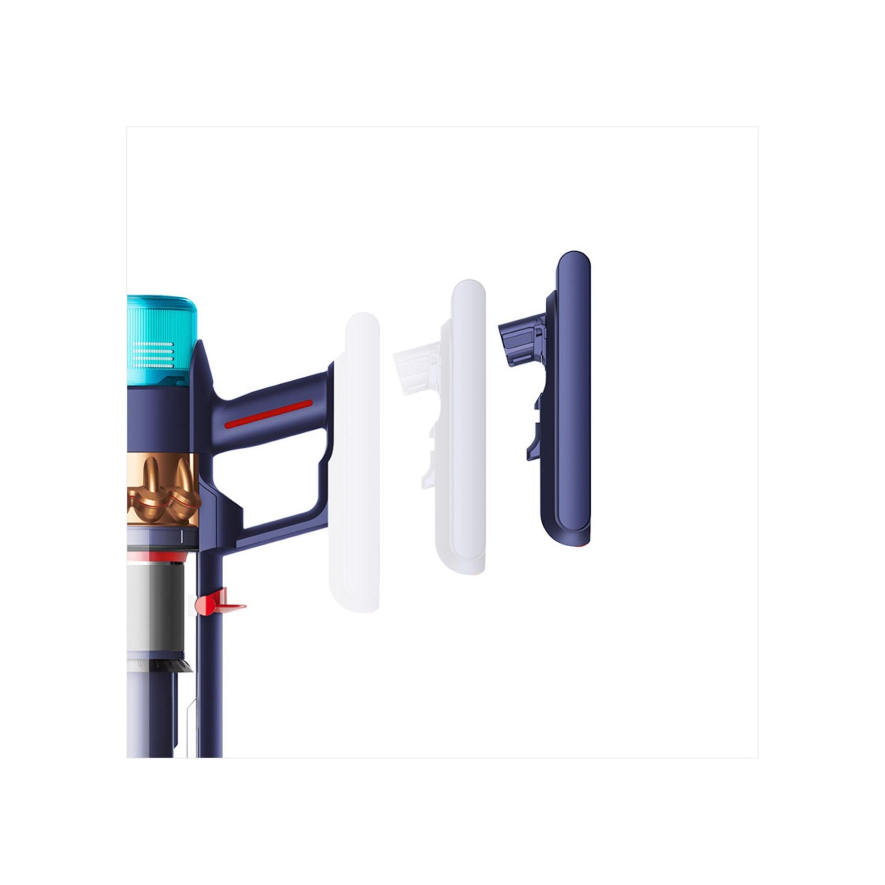 Dyson Gen5Detect Absolute Şarjlı Süpürge Bakır - Prusya Mavisi Bakır - Prusya Mavisi