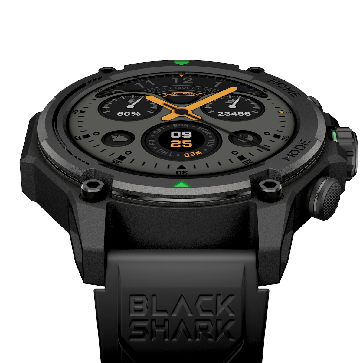 Black Shark GS3 Akıllı Saat Black (Black Shark Türkiye Garantili)