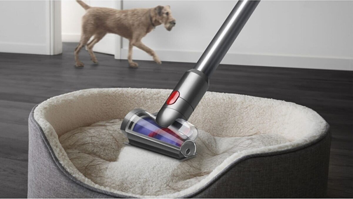 Dyson V12 Detect Slim Absolute Kablosuz Dikey Şarjlı Süpürge Gri