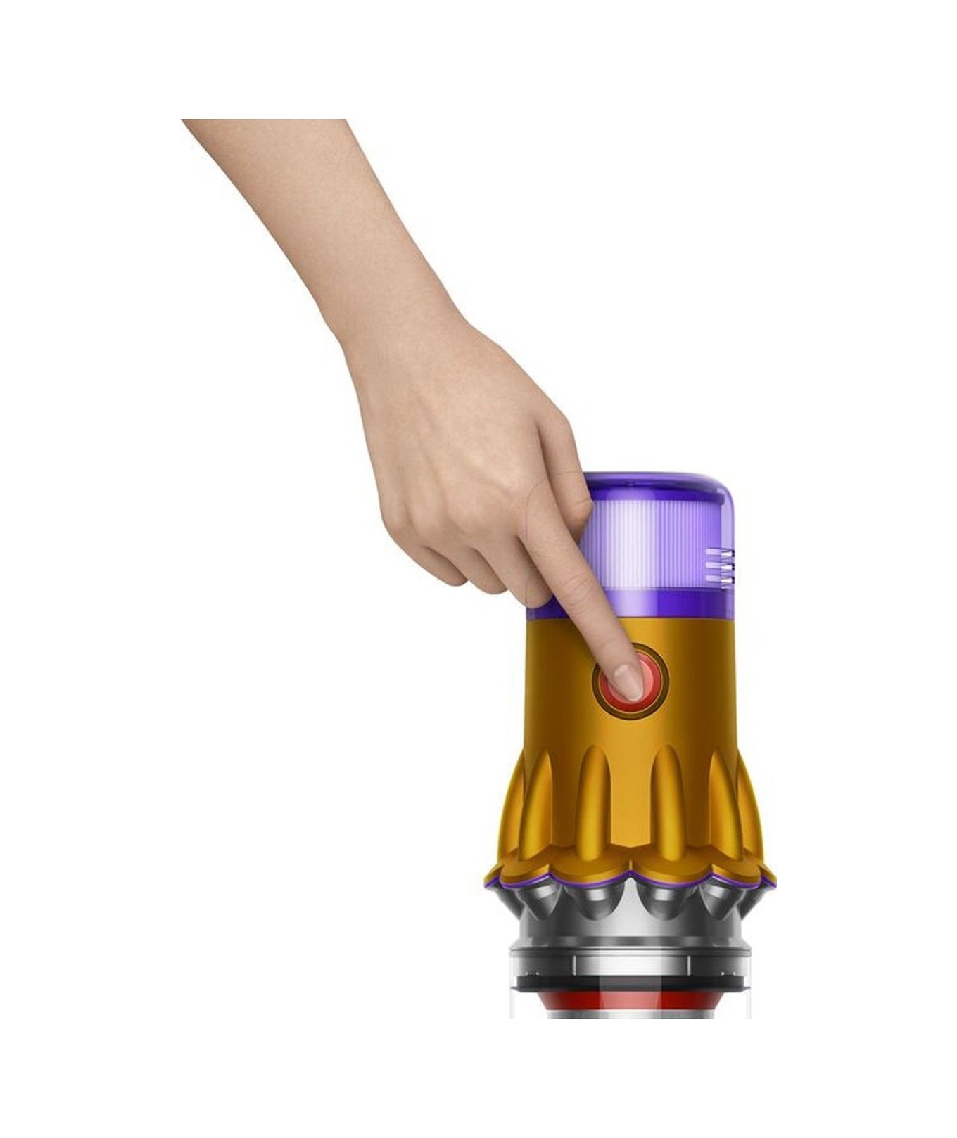 Dyson V12 Detect Slim Absolute Kablosuz Dikey Şarjlı Süpürge Gri