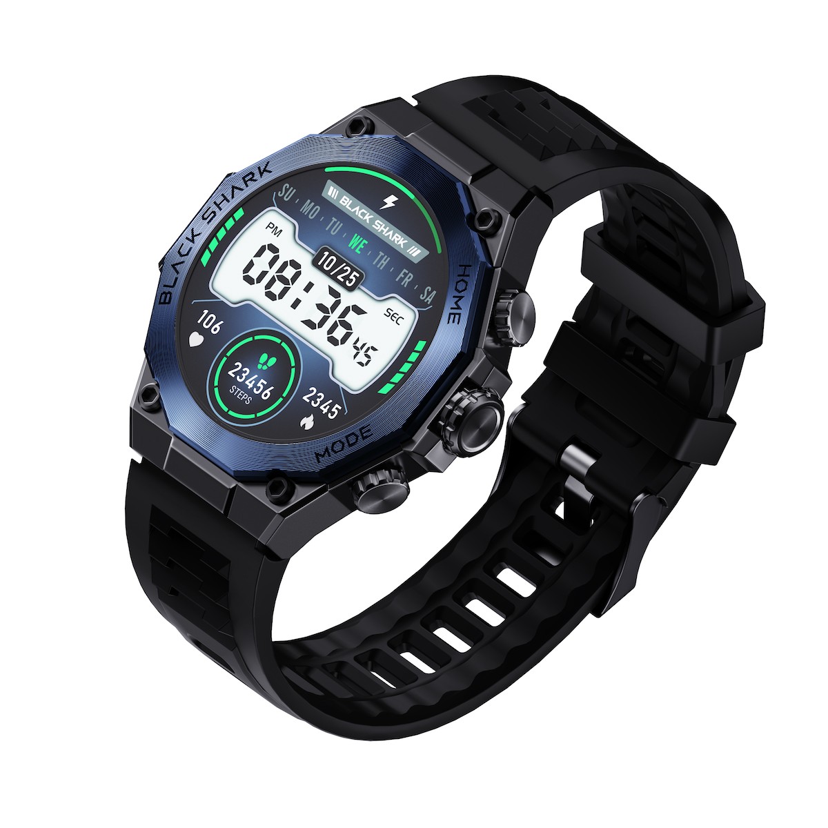Black Shark S1 Pro Akıllı Saat Blue (Black Shark Türkiye Garantili)
