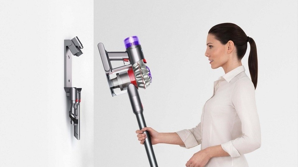 Dyson V8 Advenced Kablosuz Dikey Şarjlı Süpürge Gri