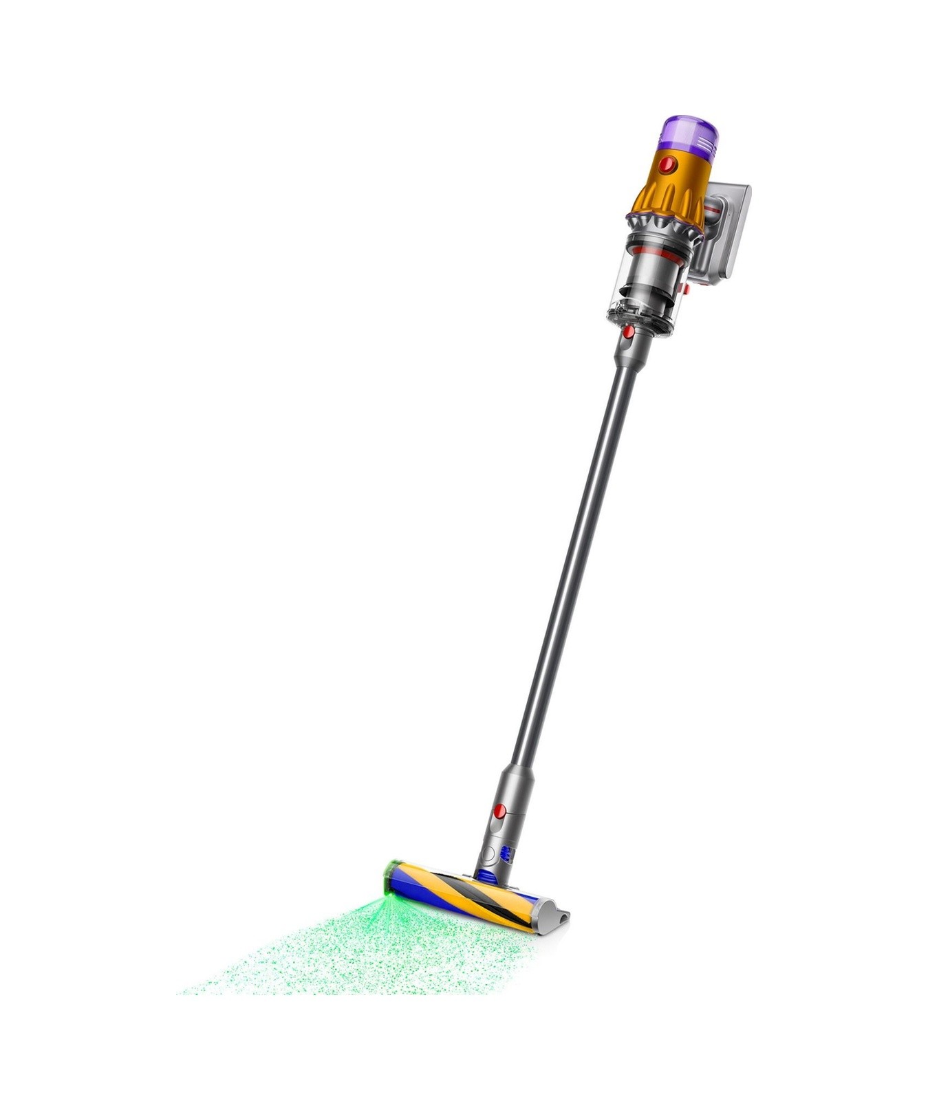 Dyson V12 Detect Slim Absolute Kablosuz Dikey Şarjlı Süpürge Gri