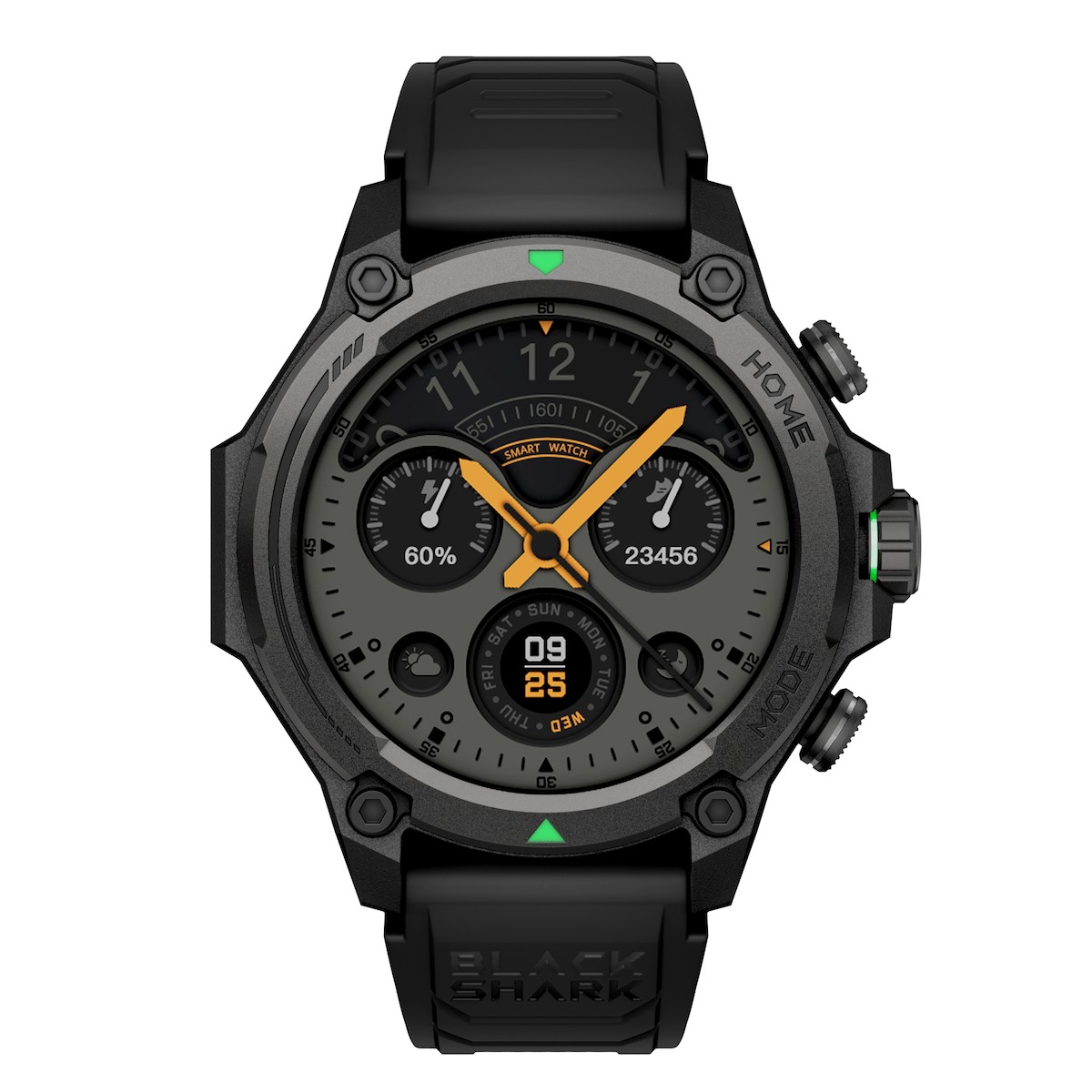 Black Shark GS3 Akıllı Saat Black (Black Shark Türkiye Garantili)