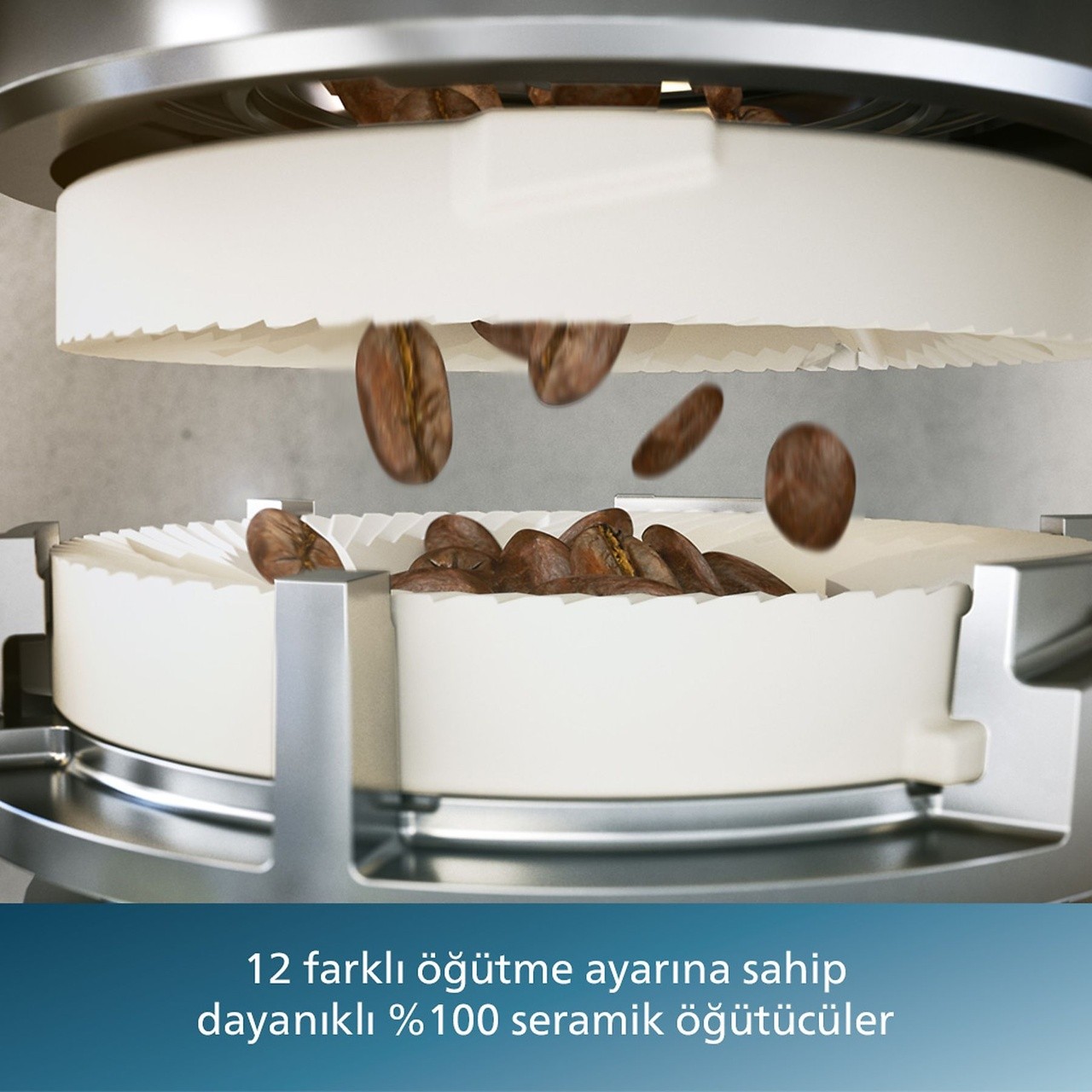 Philips Lattego Series 5500 EP5544/80 Tam Otomatik Espresso Makinesi Bakır - Gri