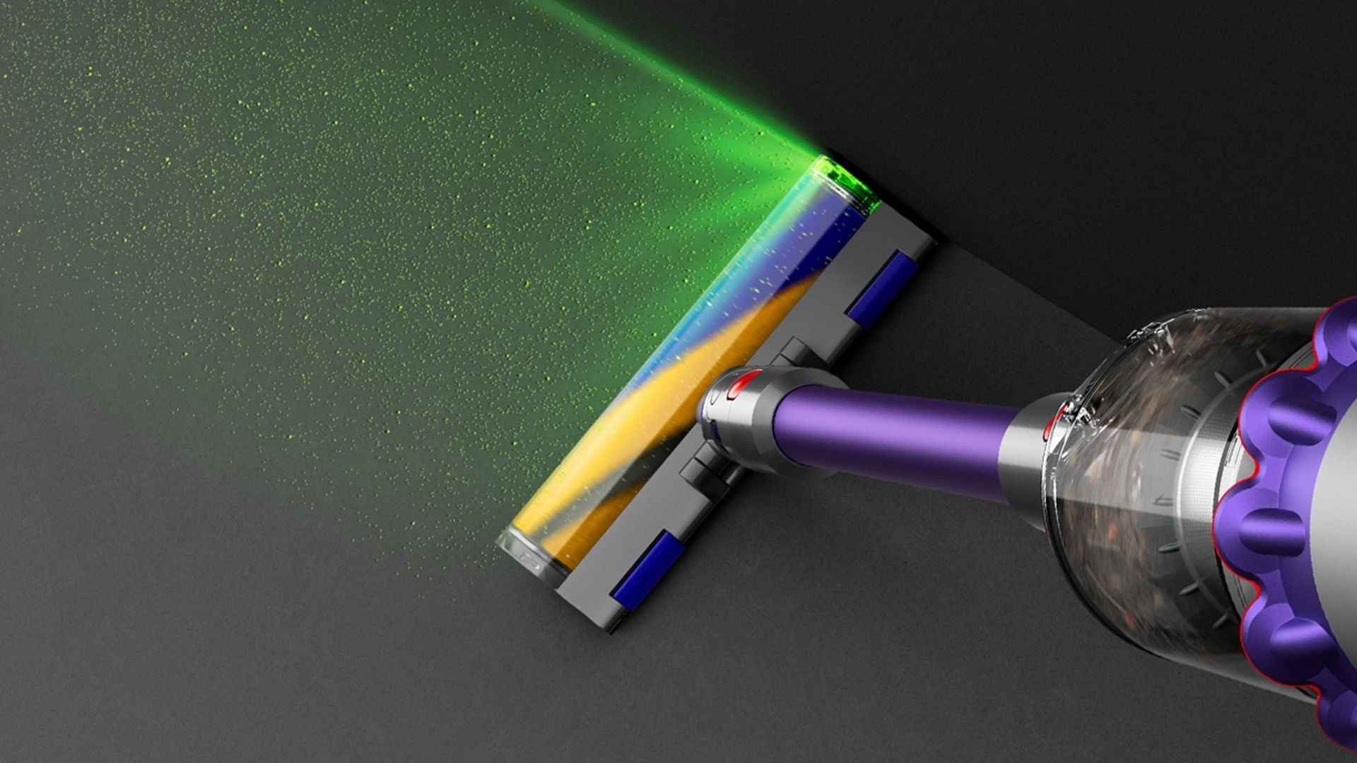 Dyson Gen5Detect Şarjlı Dikey Süpürge Gri - Mor