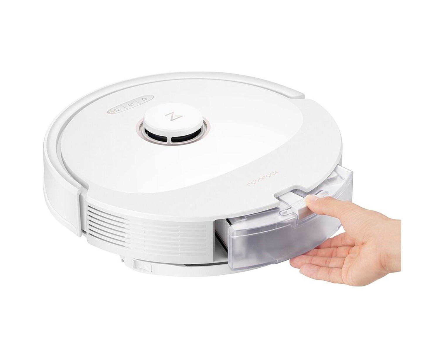 Roborock Q8 Max Plus Çöp İstasyonlu Akıllı Robot Süpürge Beyaz