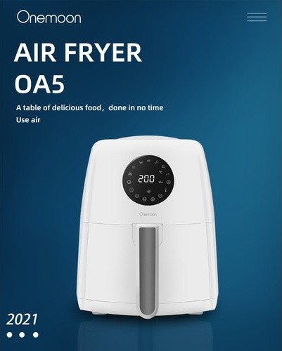 Onemoon Air Fryer OA5 3.5 LT Yağsız Fritöz Beyaz