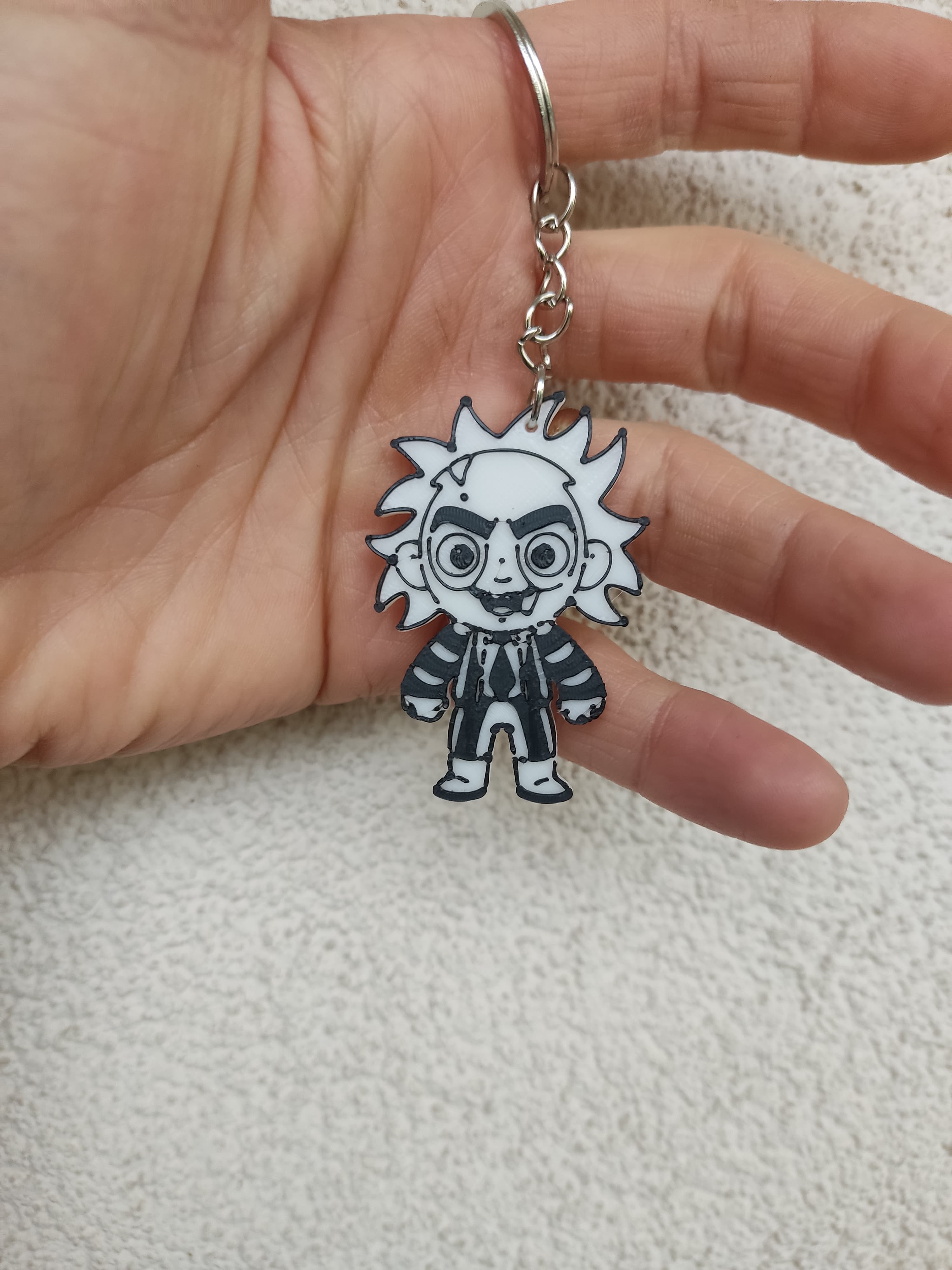 3D Figür Anahtarlık - Korku Komedi Karikatür Tarzı Film Karakterleri, Koleksiyon & Hediye