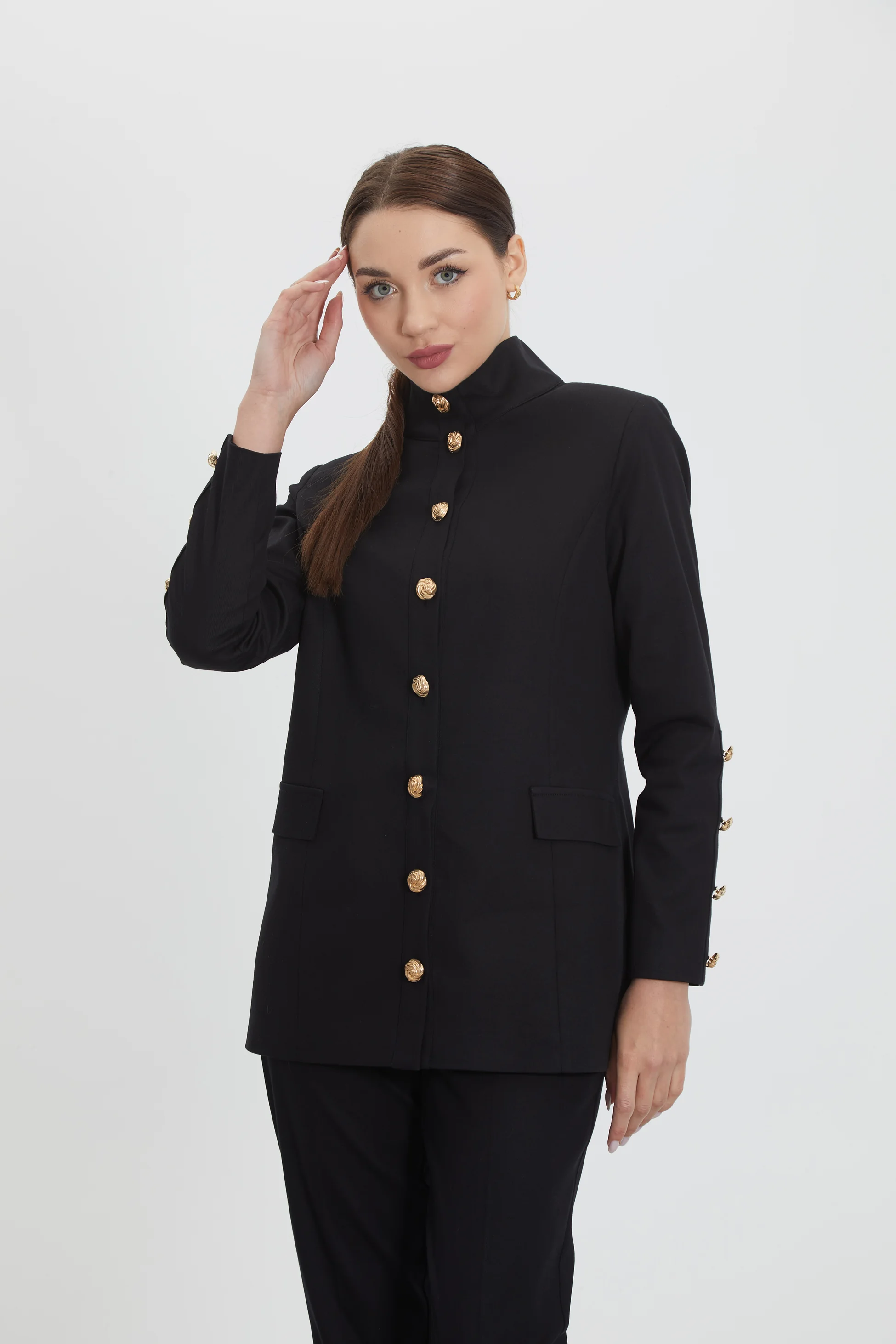 Siyah Ceket Pantolon İkili Takım