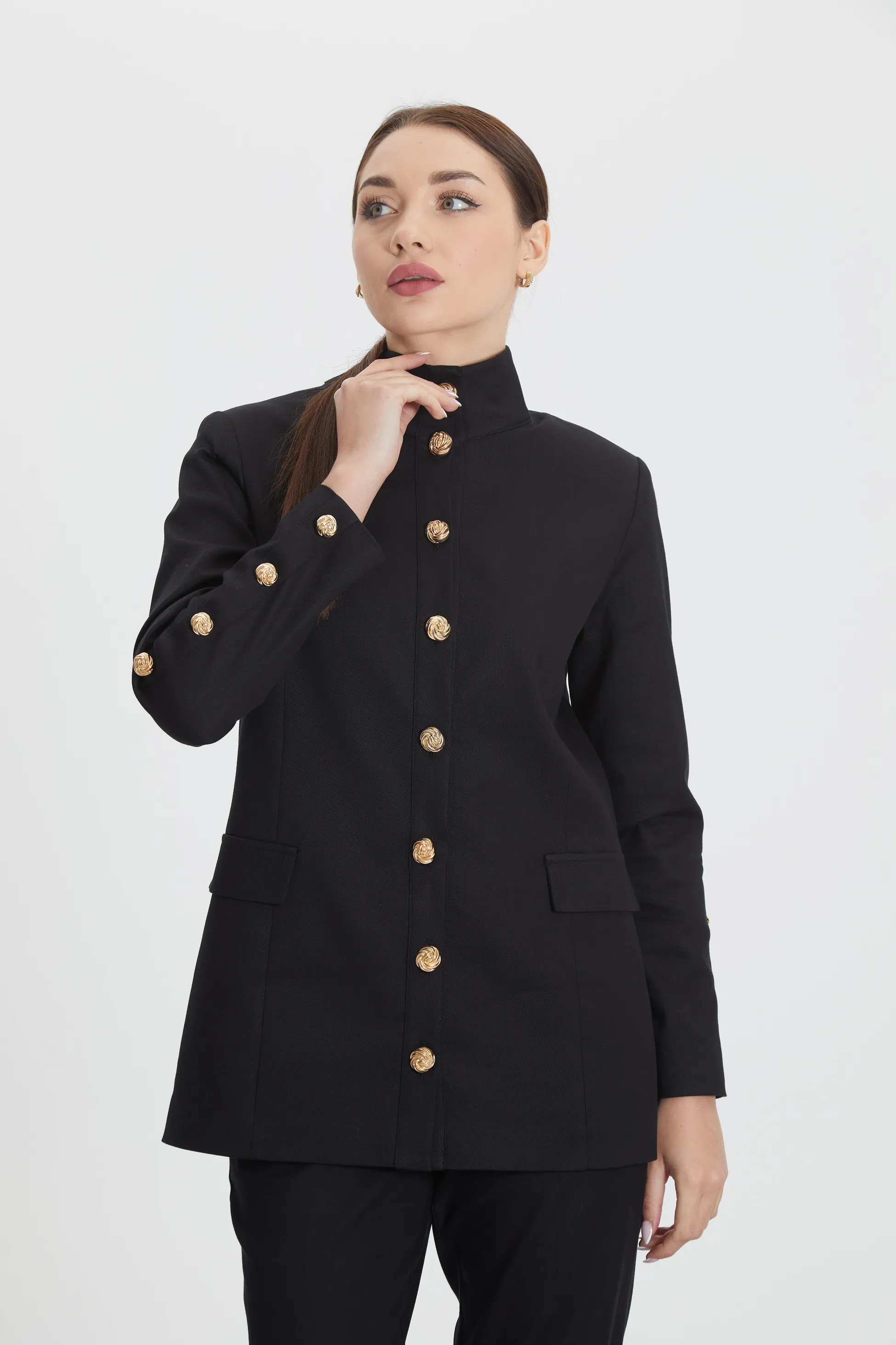 Siyah Ceket Pantolon İkili Takım