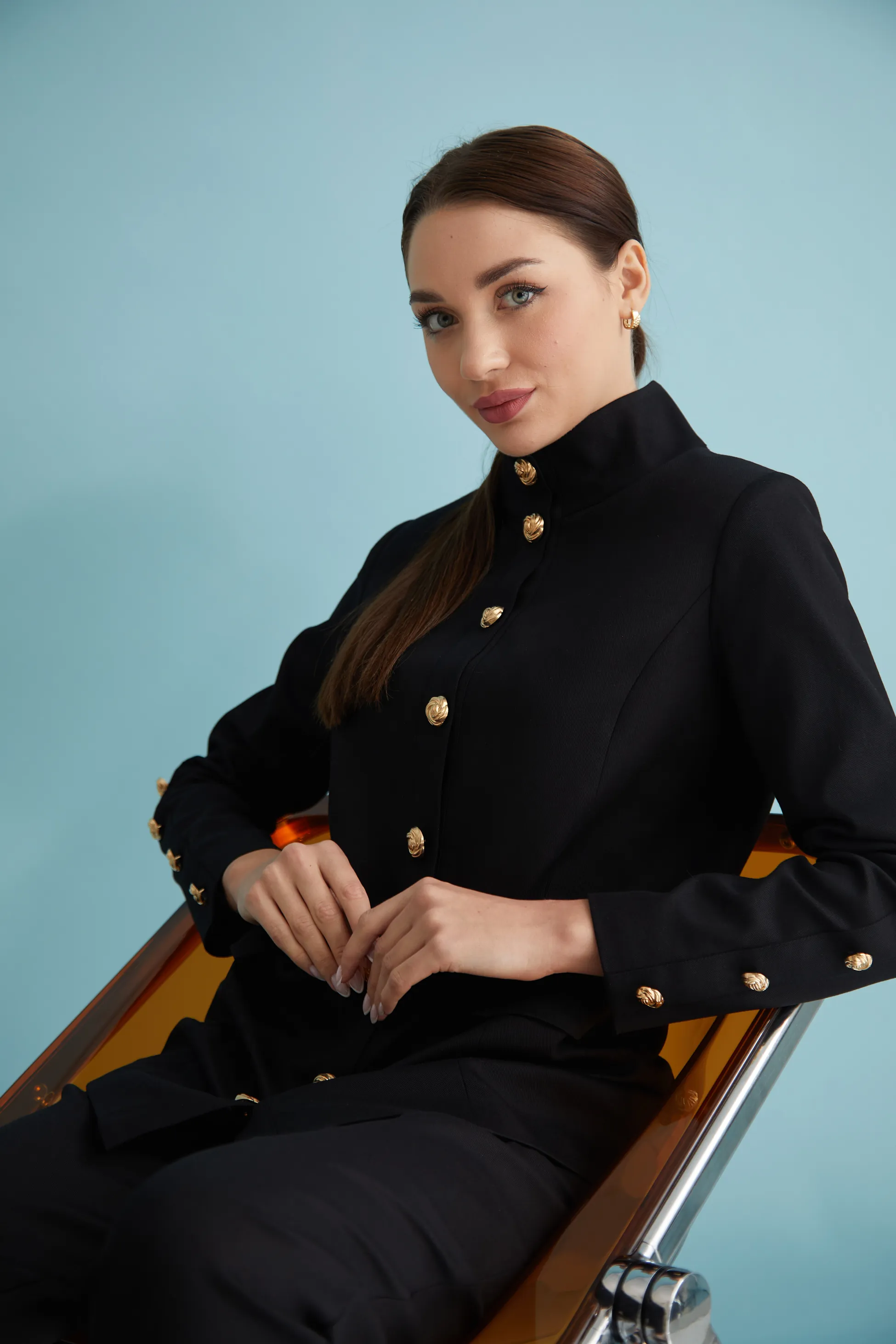 Siyah Ceket Pantolon İkili Takım