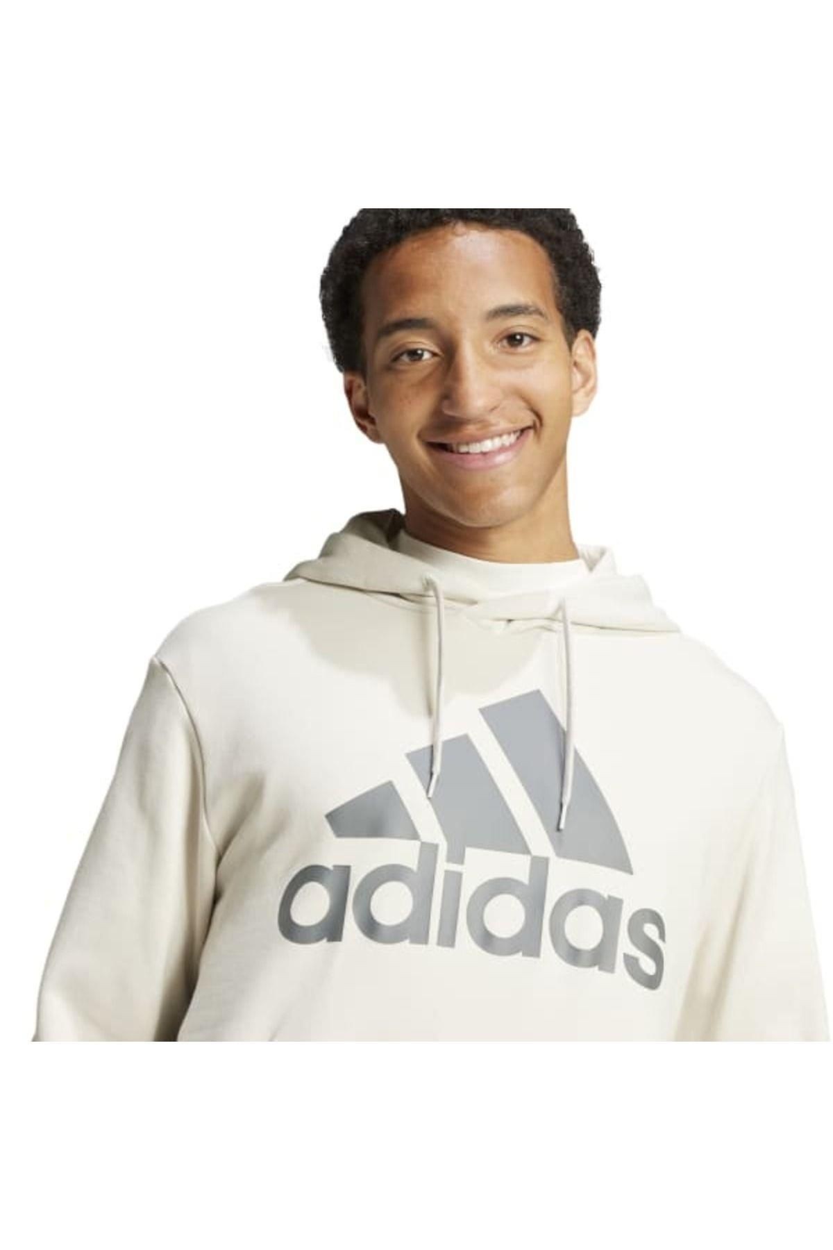 Adidas Erkek Kapüşonlu Sweatshirt M BL FL HD - IY8992