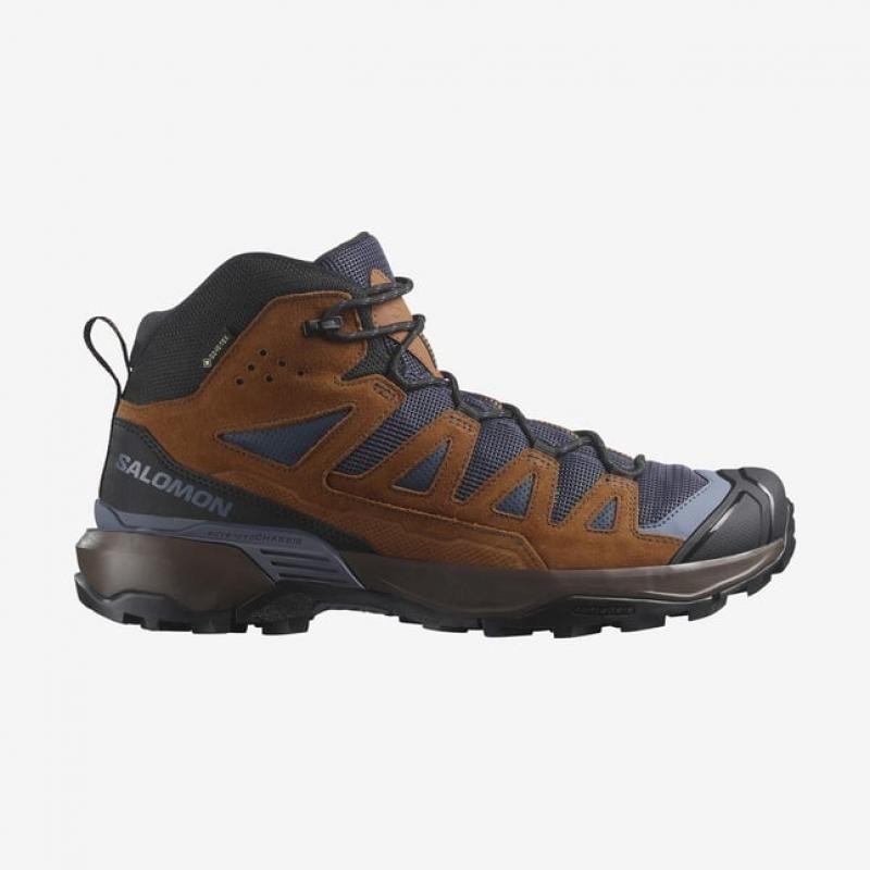  Salomon X ULTRA 360 LEATHER MID GORE-TEX Erkek Outdoor Ayakkabı L47570700