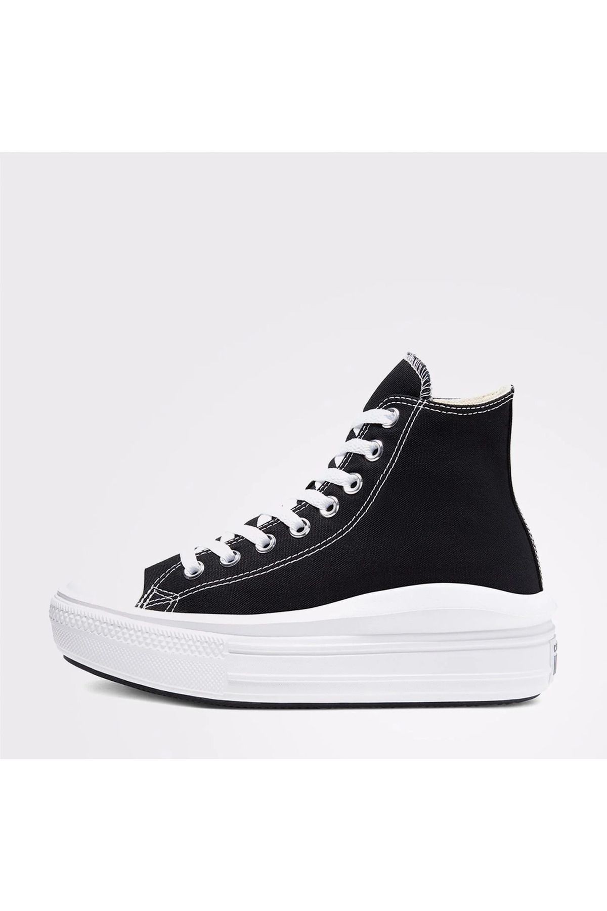 Chuck Taylor All Star Move Kadın Siyah Ayakkabı 568497c-001