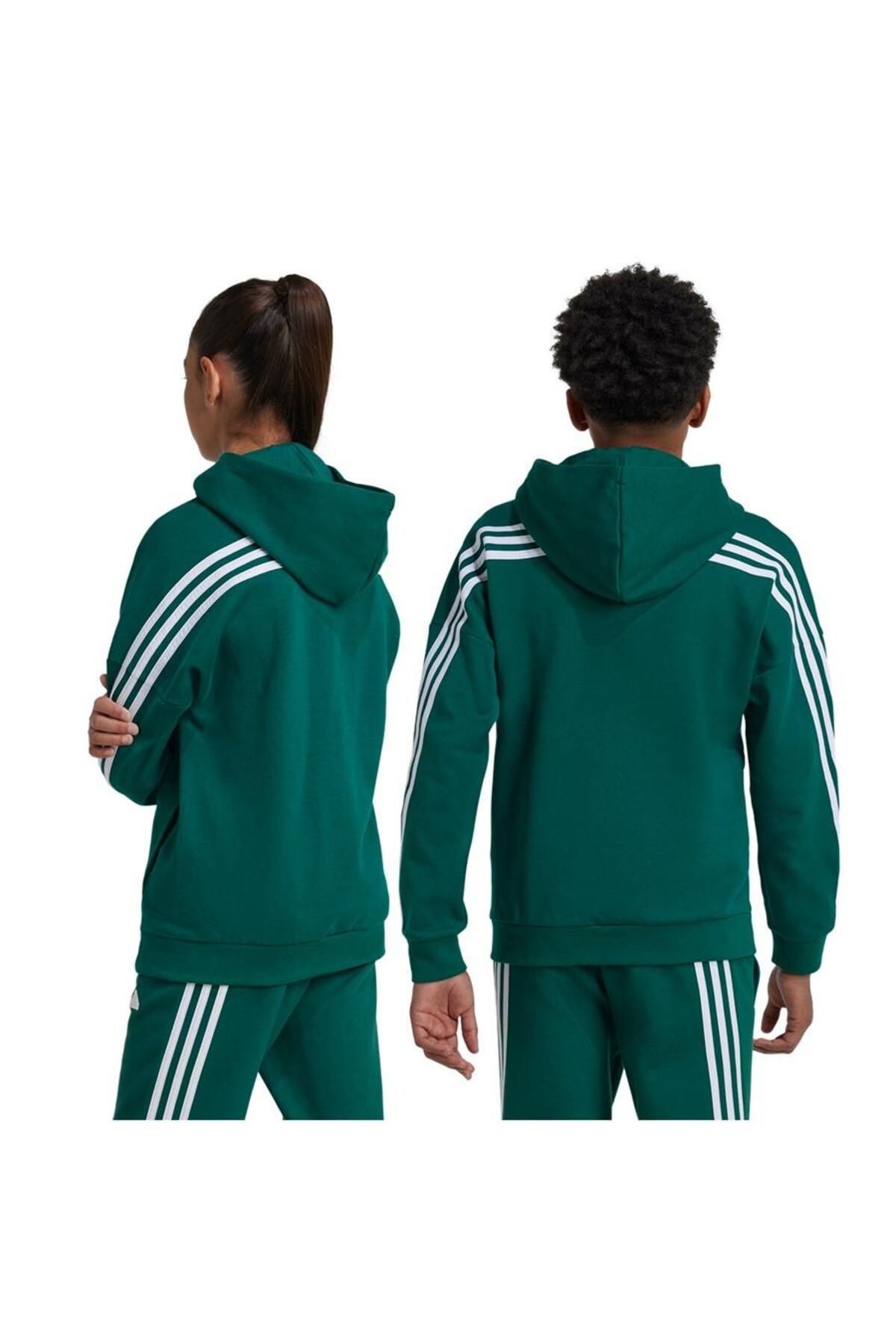 Adidas U FI 3S FZ HD Çocuk Sweatshirt - IX3639